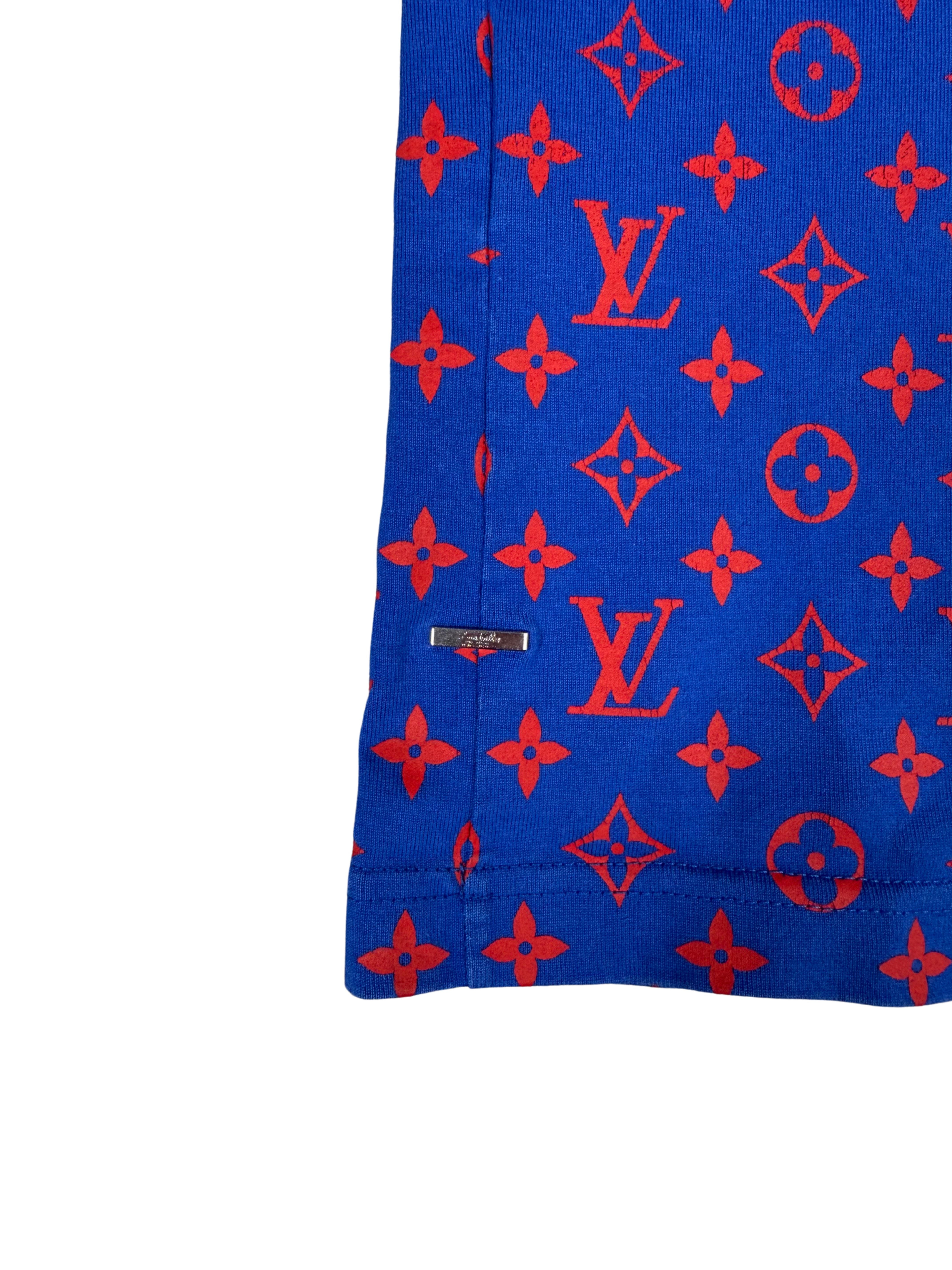 Louis Vuitton Monogram Gradient T-Shirt - Blue Louis Vuitton