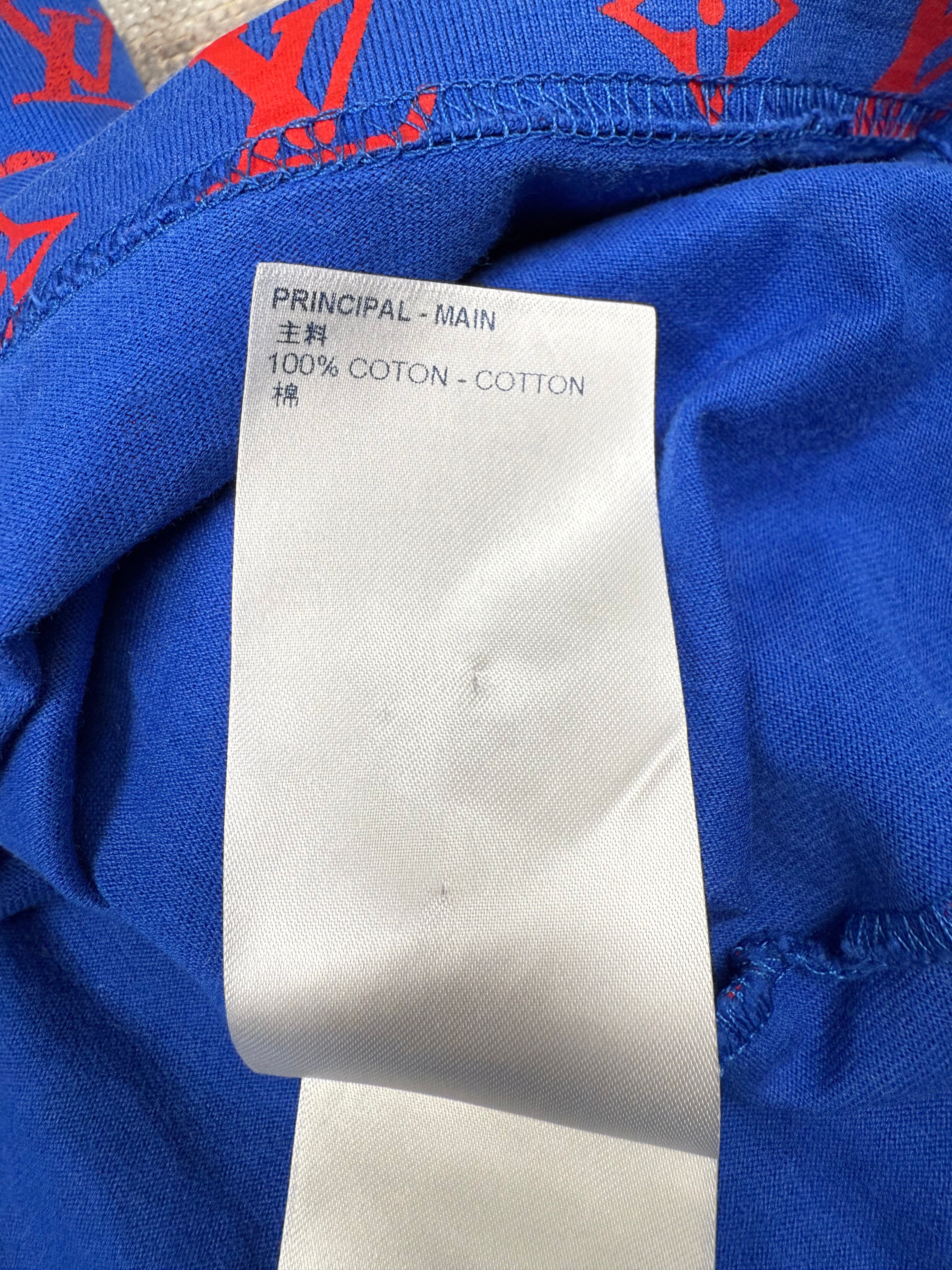 Louis Vuitton Monogram Gradient T-Shirt - Blue Louis Vuitton