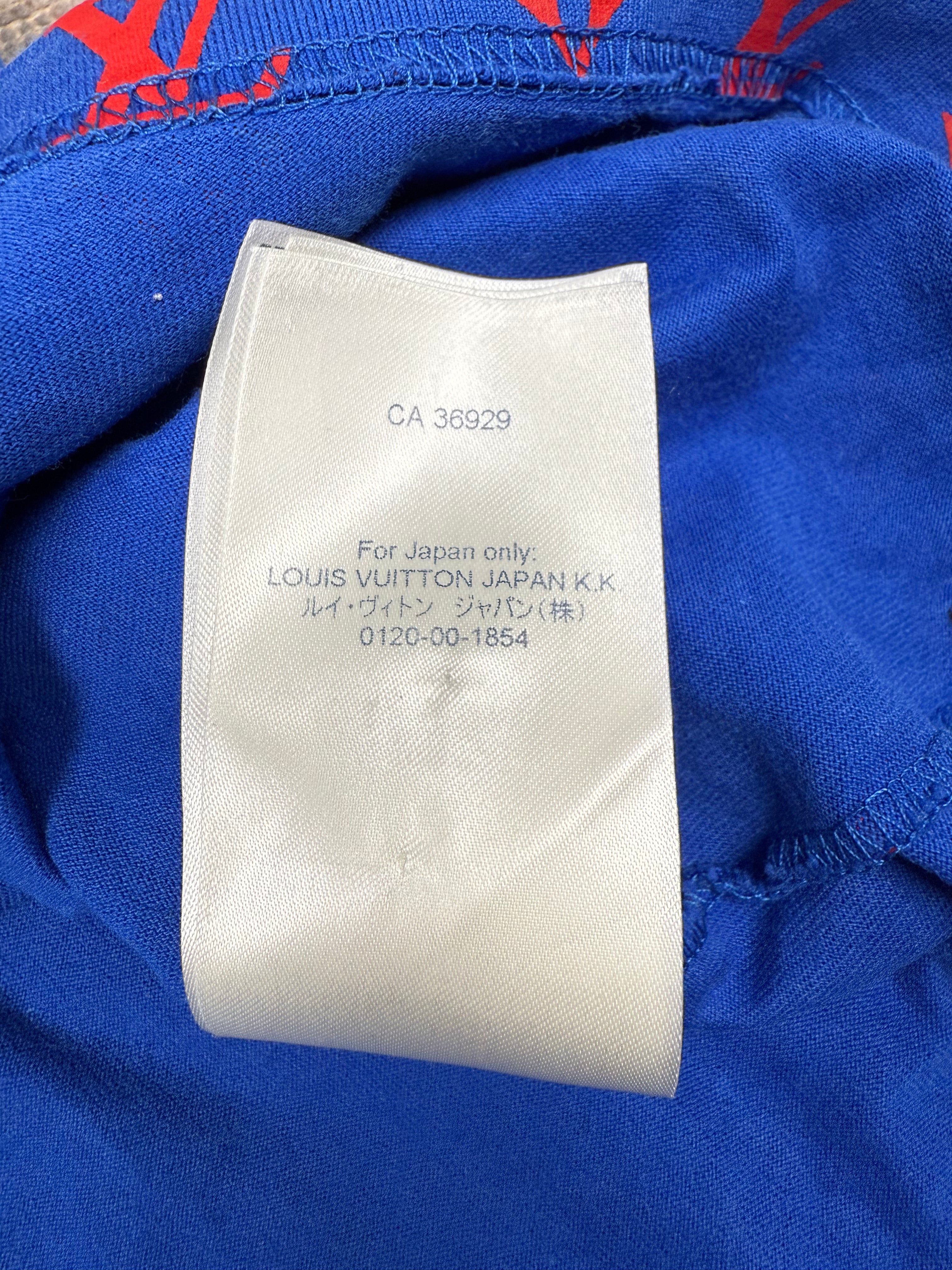 Louis Vuitton Monogram Gradient T-Shirt - Blue Louis Vuitton