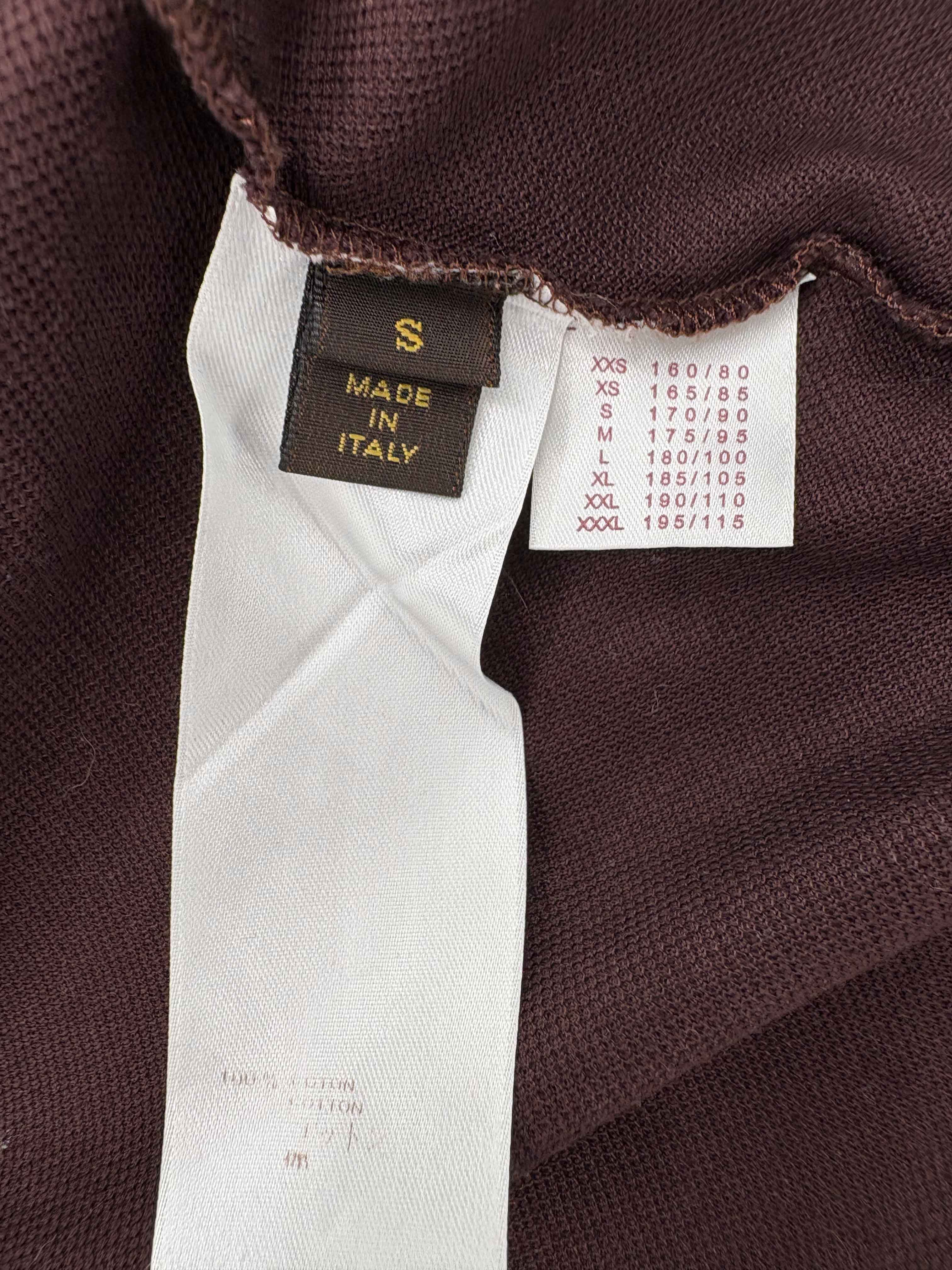 Louis Vuitton Damier Collar Polo - Ebene Louis Vuitton