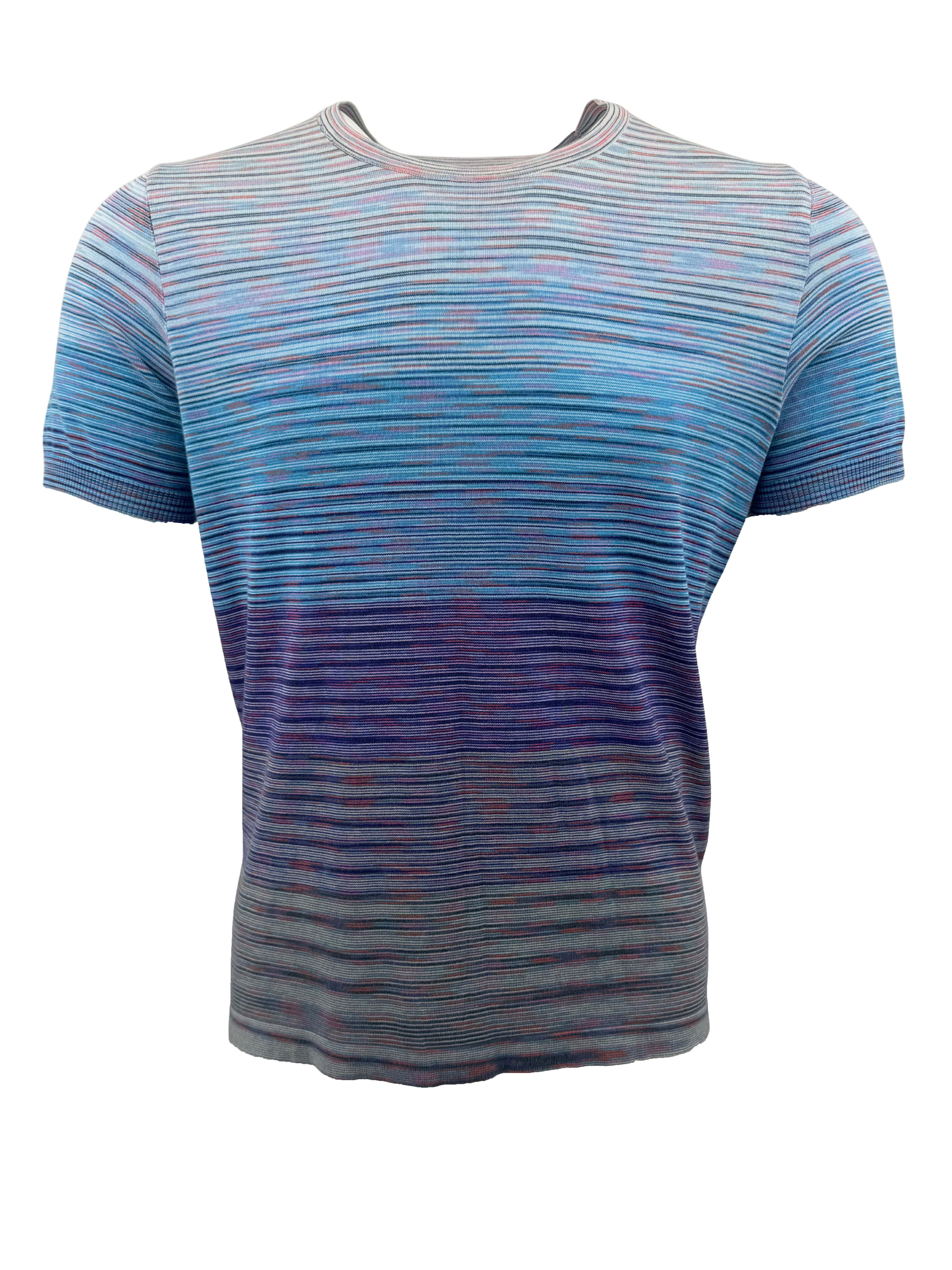 Missoni Stripe T-Shirt - Blue Missoni