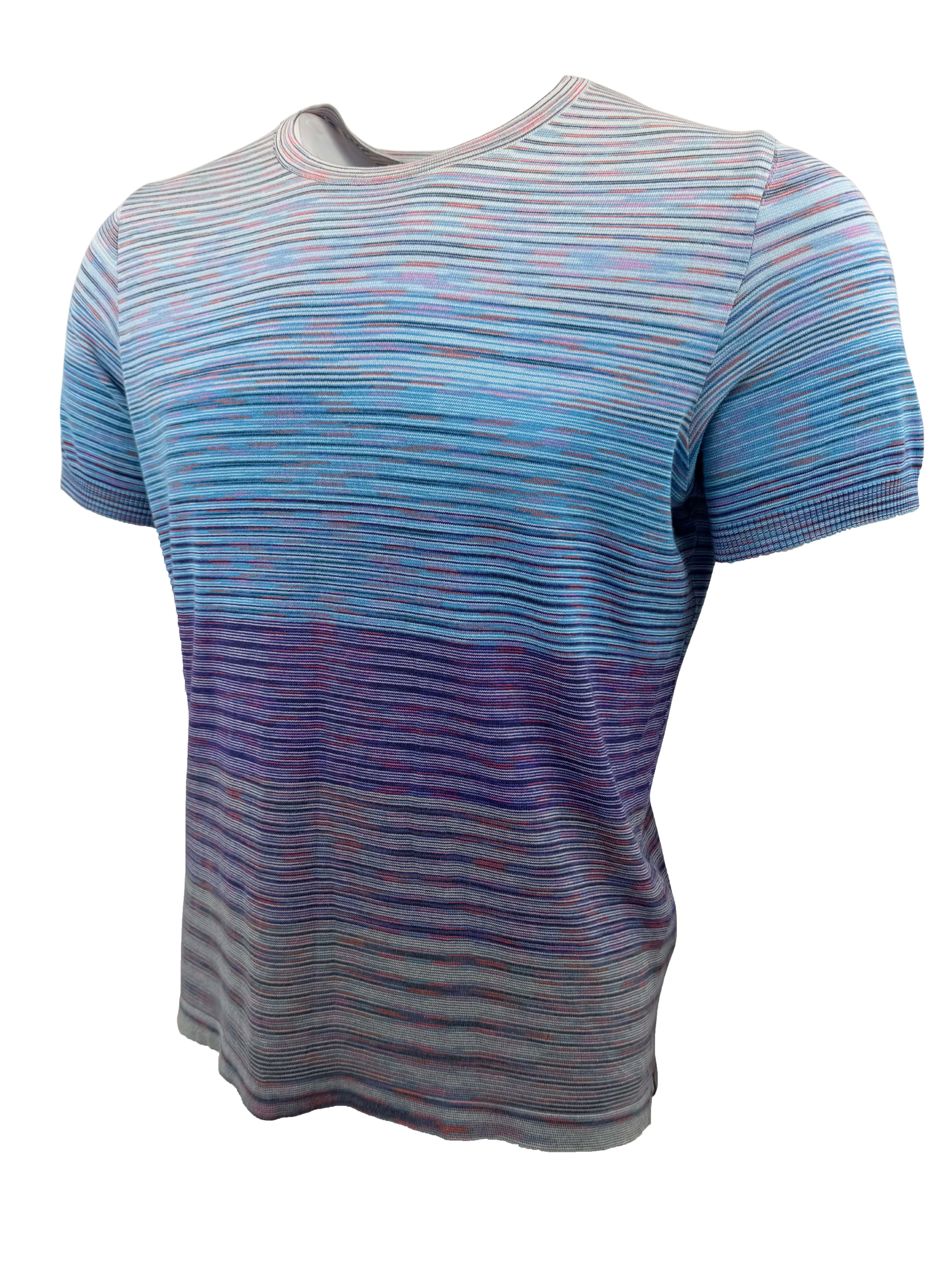 Missoni Stripe T-Shirt - Blue Missoni