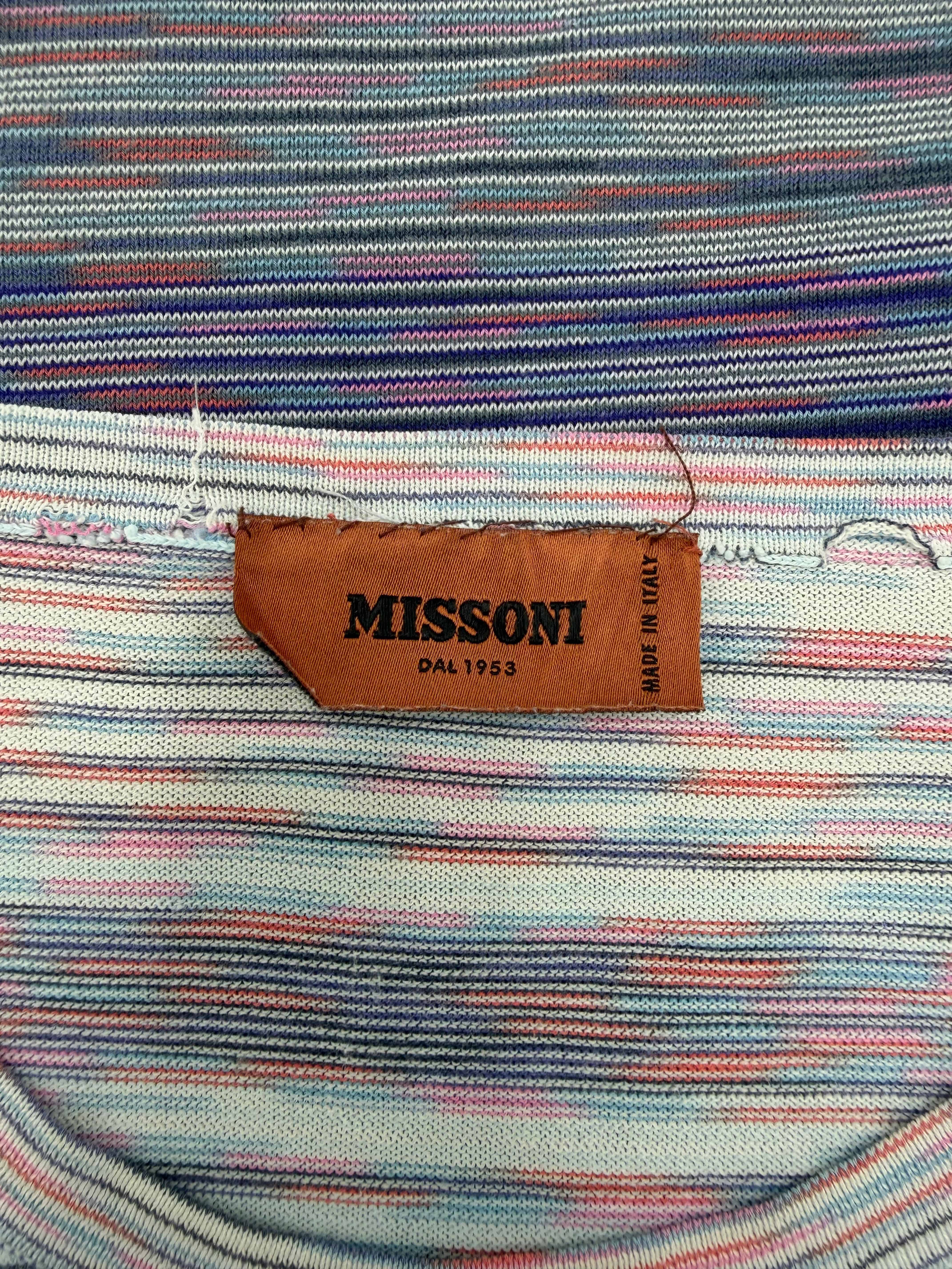 Missoni Stripe T-Shirt - Blue Missoni