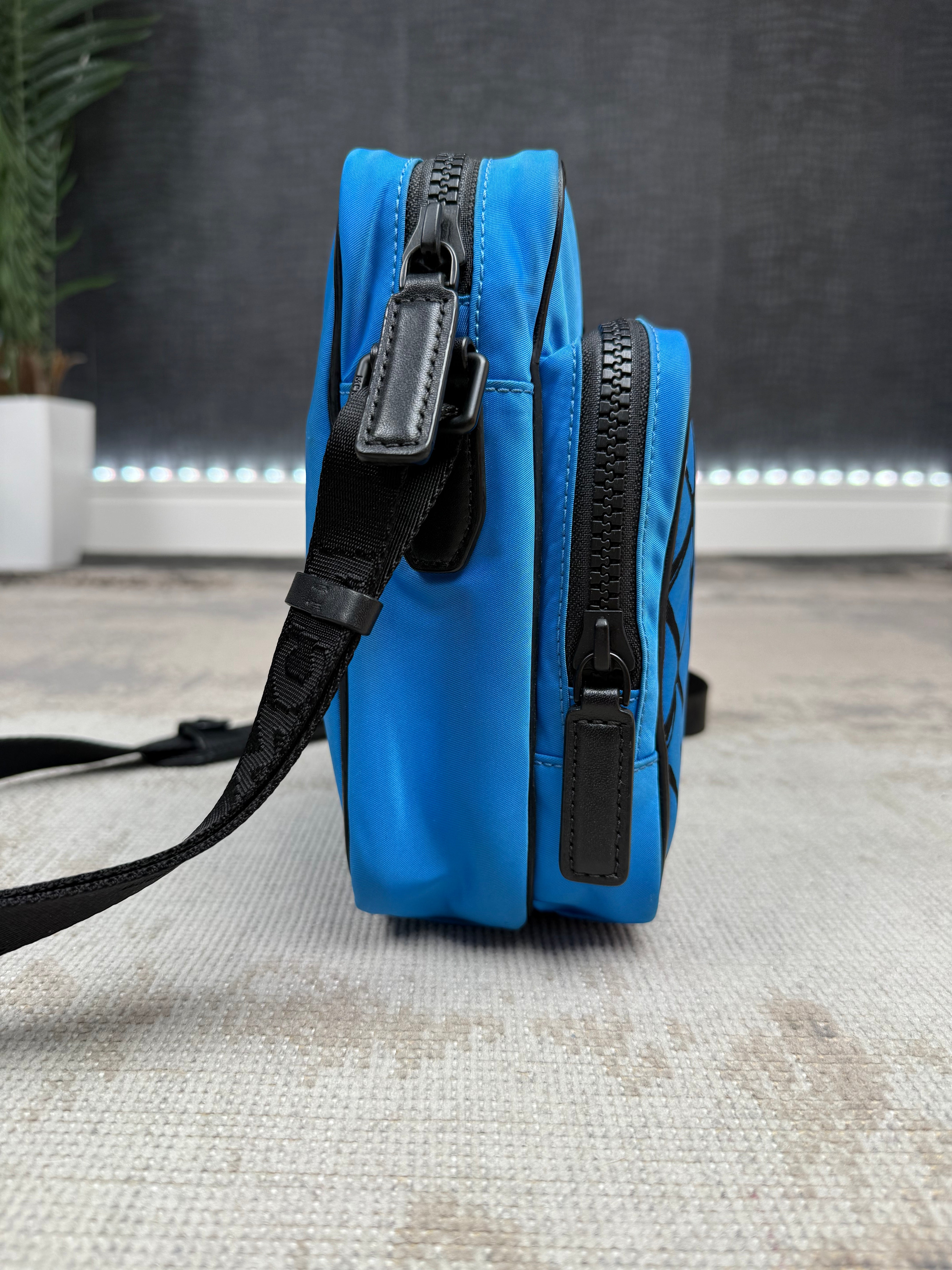 MCM Messenger Bag - Blue MCM