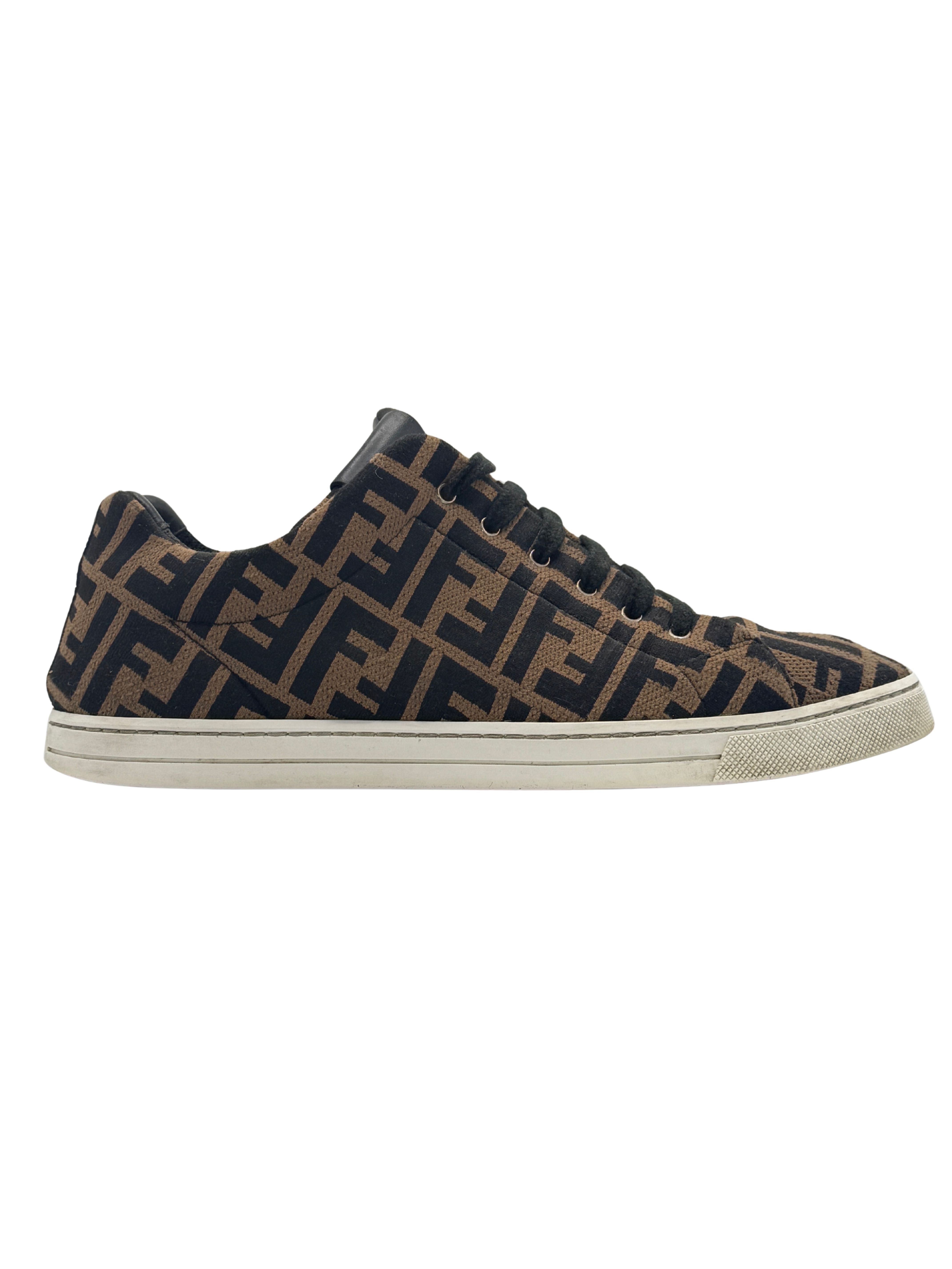 Fendi FF Low Trainers - Brown Fendi