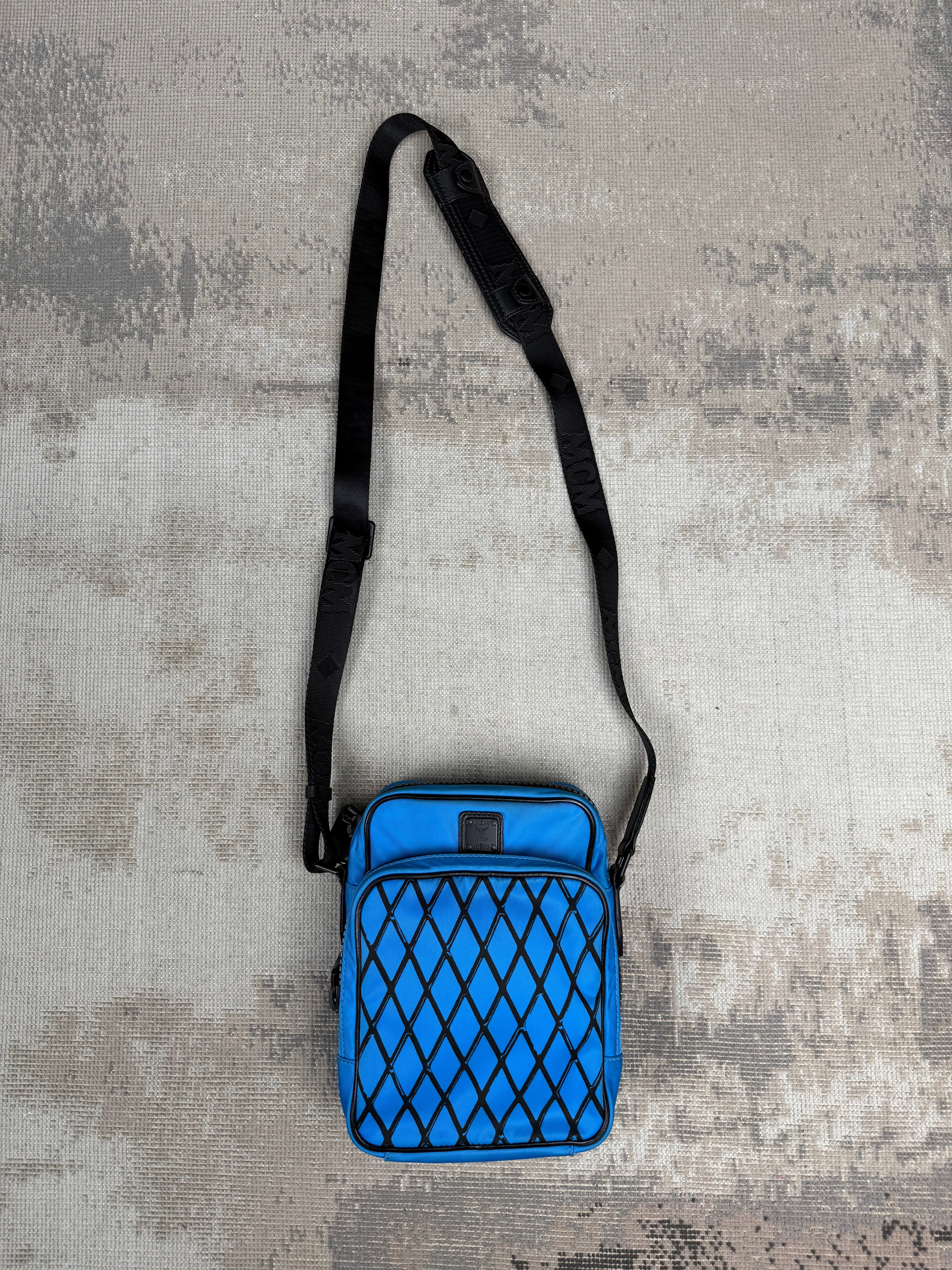 MCM Messenger Bag - Blue MCM
