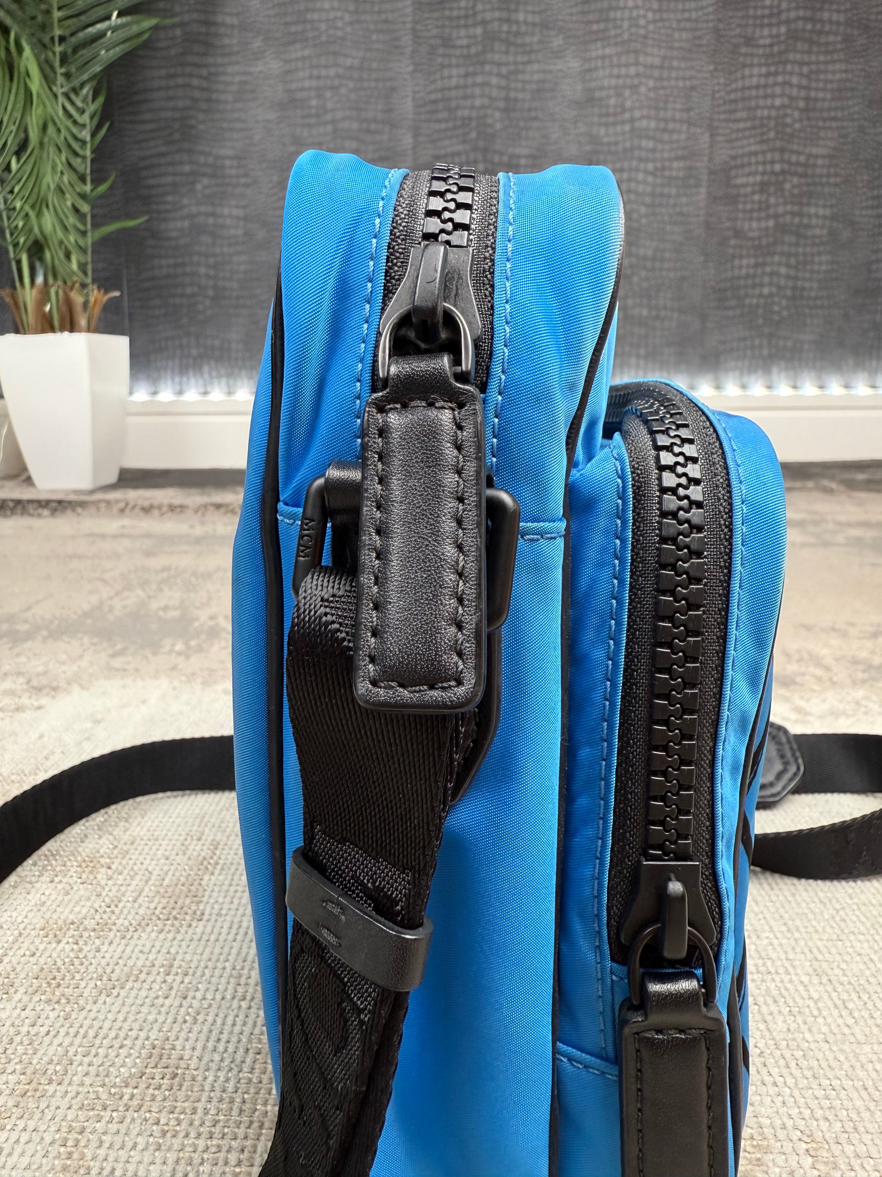 MCM Messenger Bag - Blue MCM