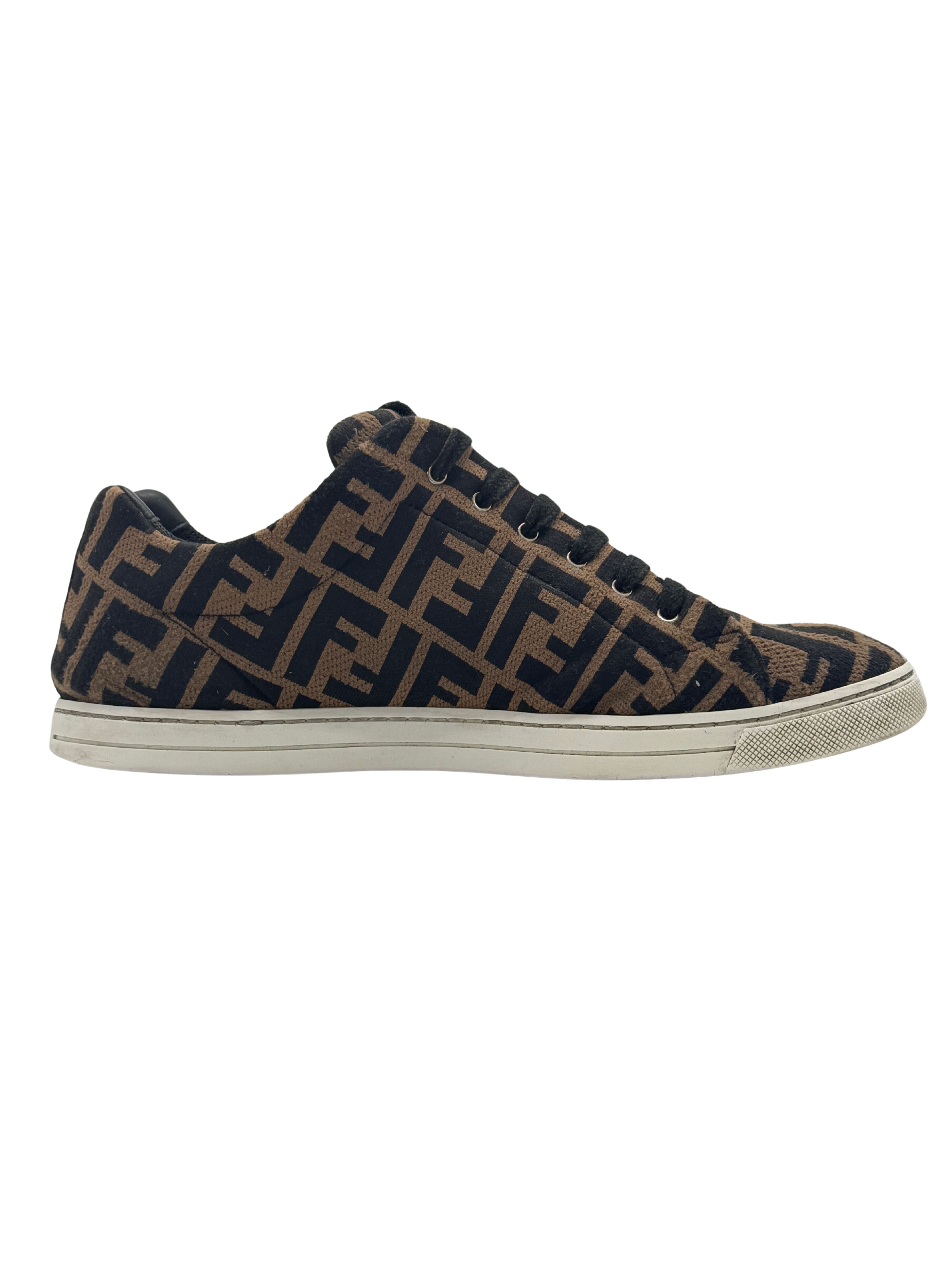 Fendi FF Low Trainers - Brown Fendi