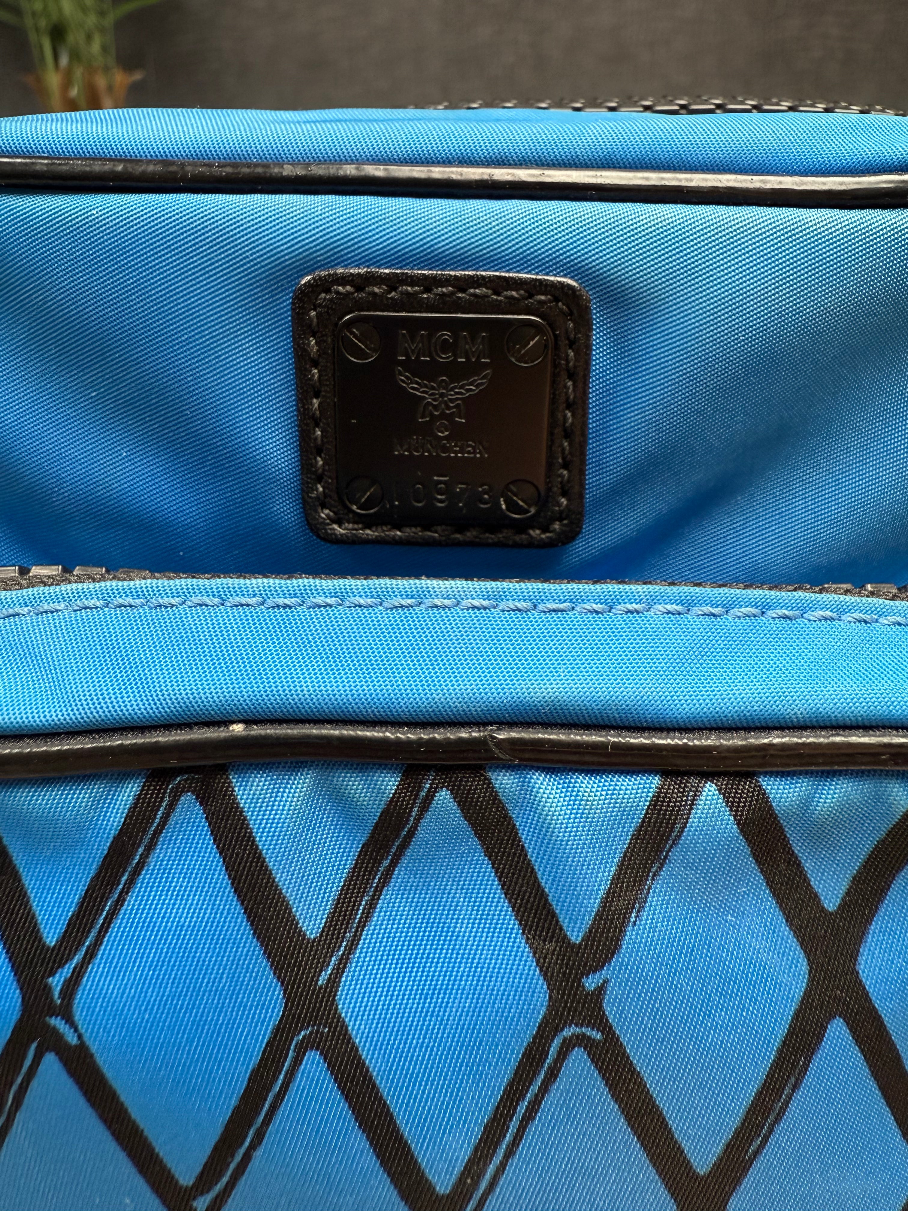 MCM Messenger Bag - Blue MCM