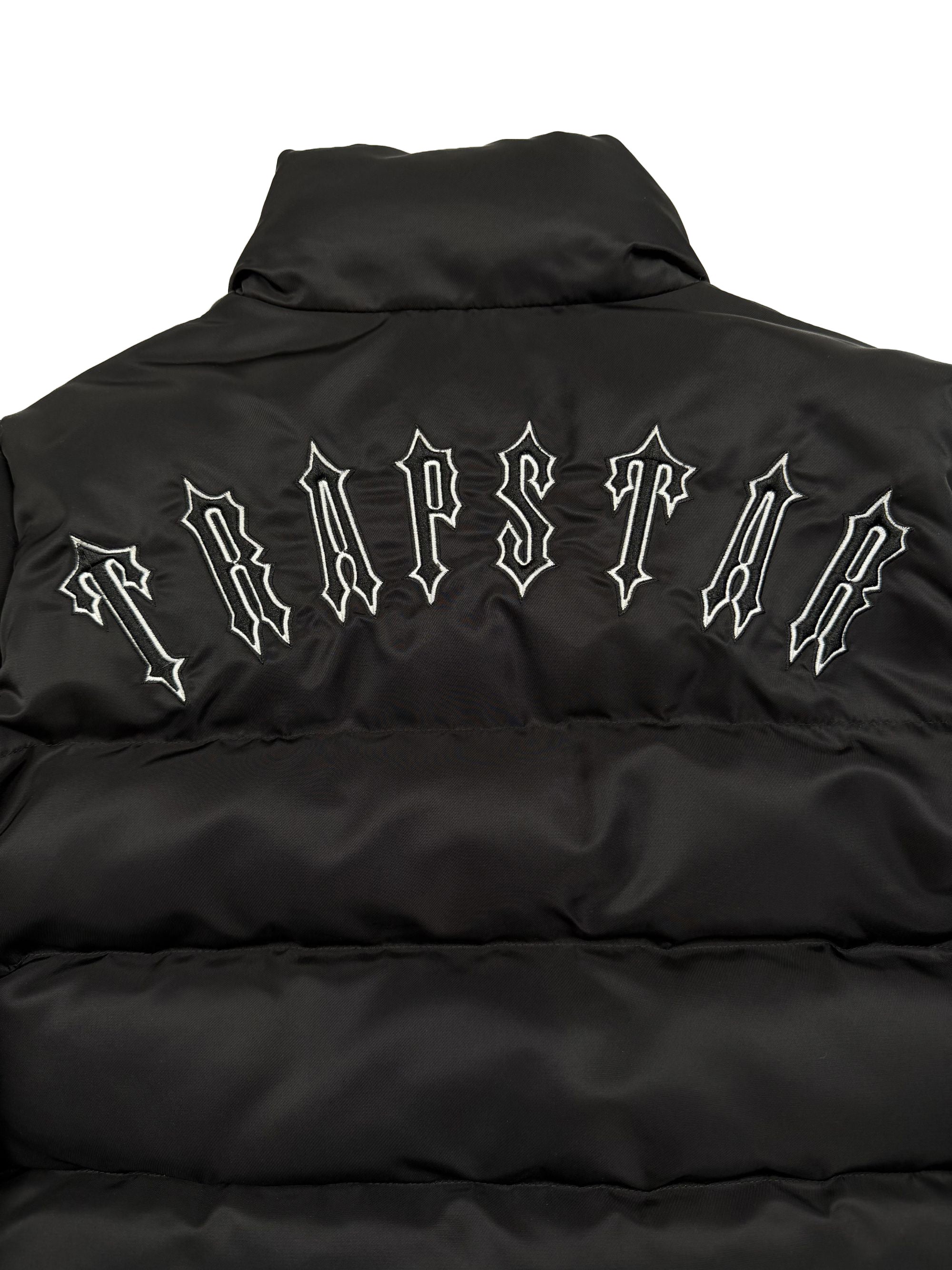 Trapstar Irongate Cropped Down Jacket - Black Trapstar