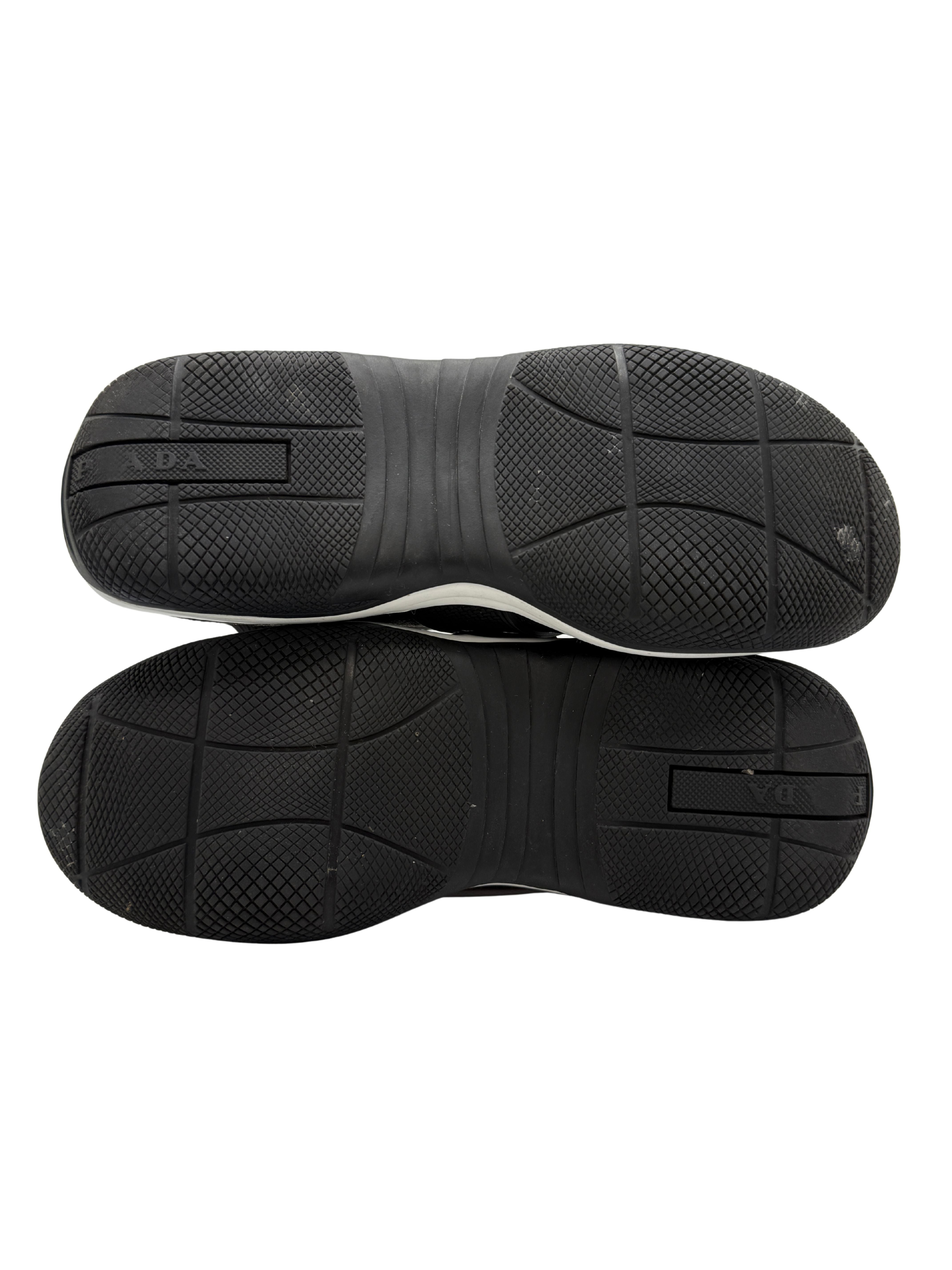 Prada Sock Strap Trainer - Black