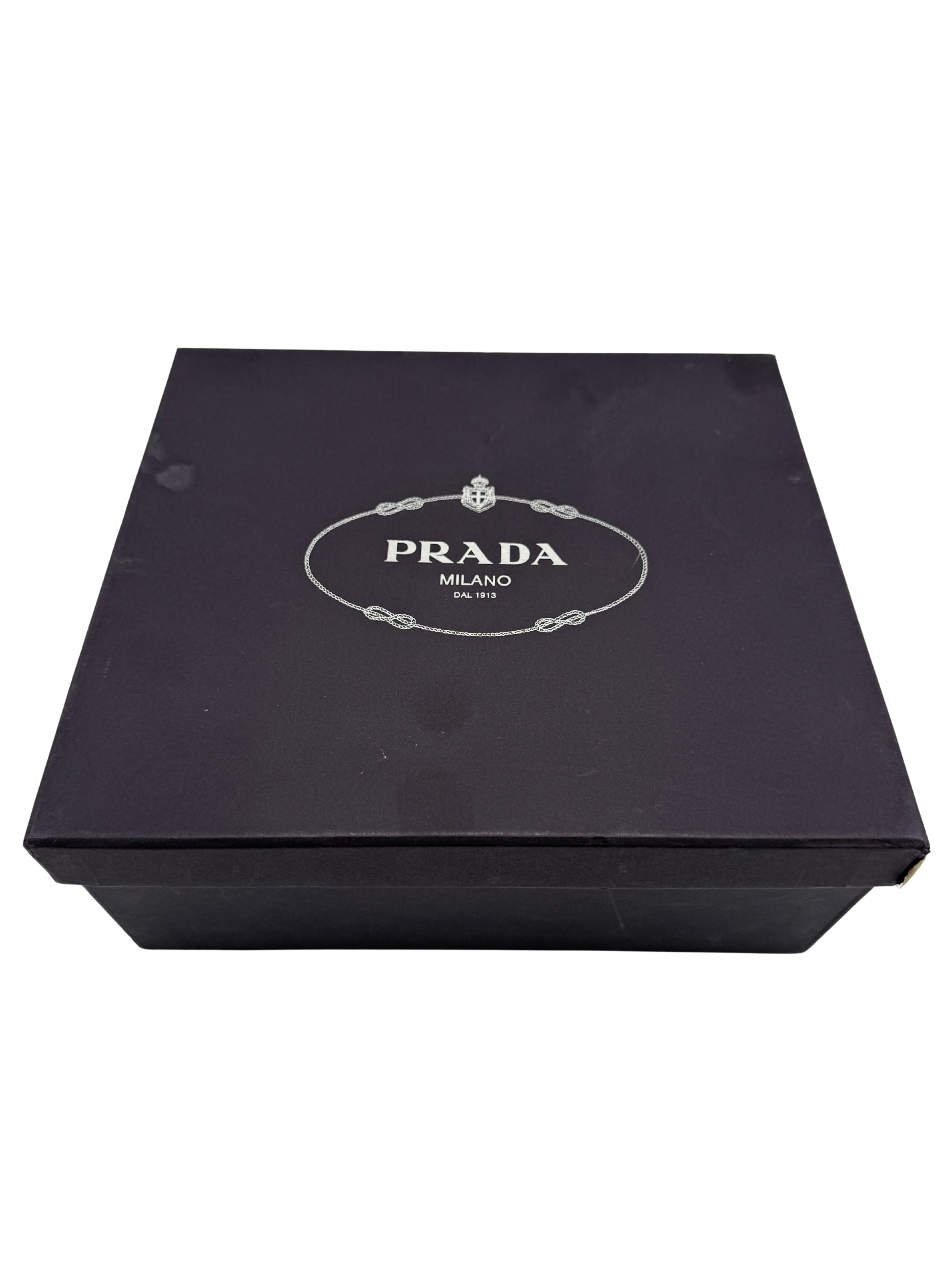 Prada Sock Strap Trainer - Black