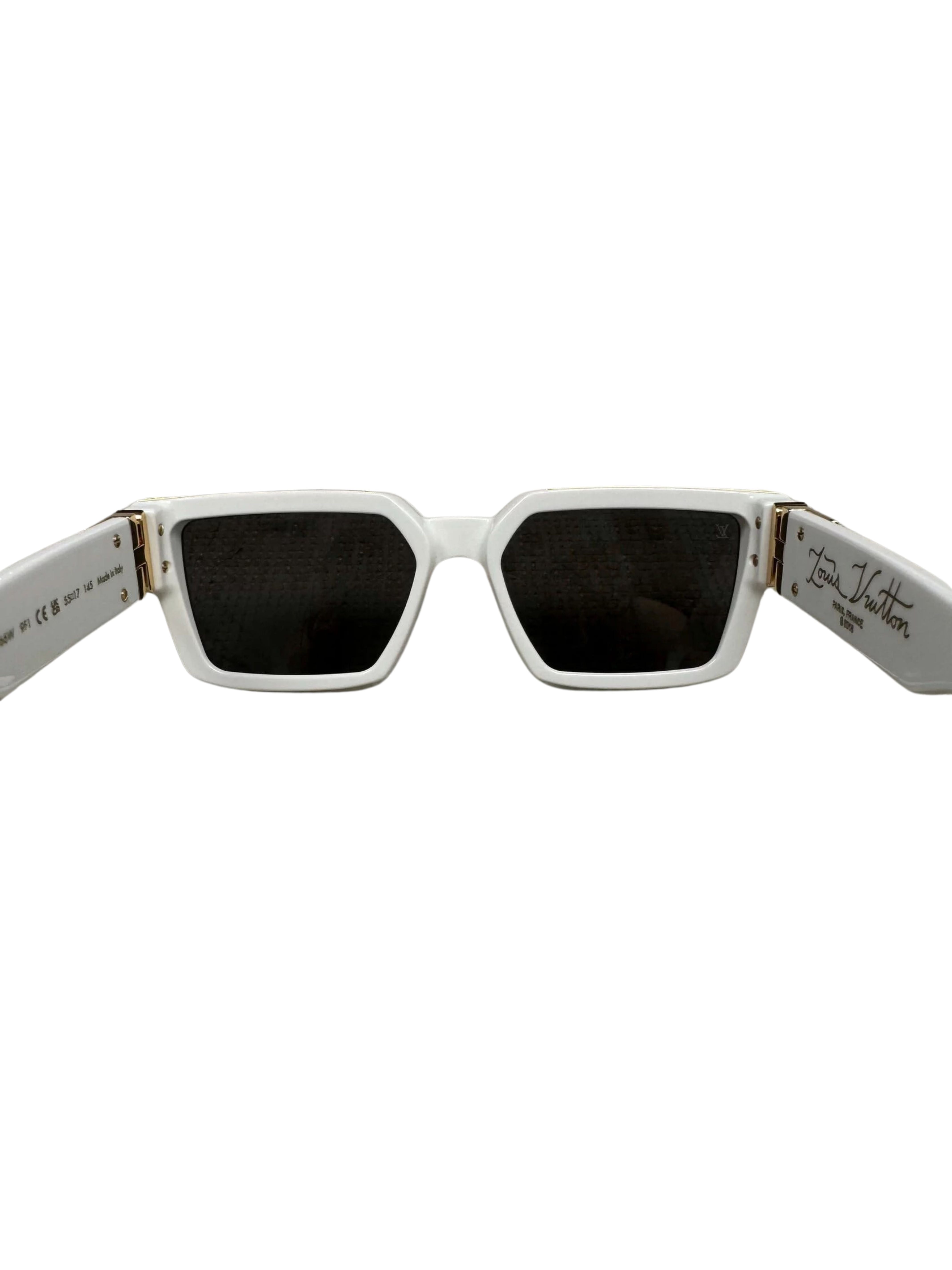 Louis Vuitton 1.1 Millionaires Sunglasses - White (Unused) Louis Vuitton