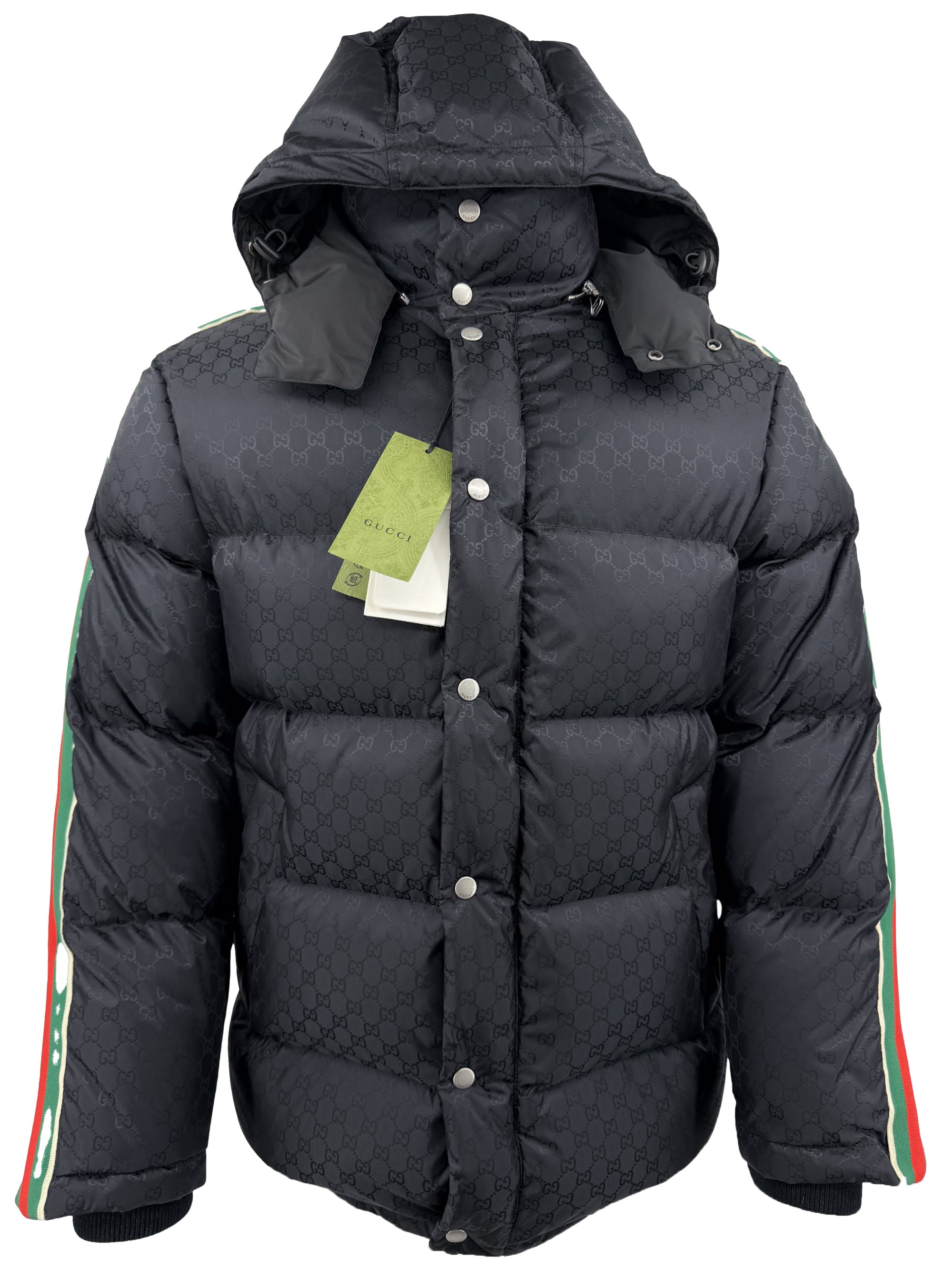Gucci GG Monogram Down Jacket - Black (Unused) Gucci