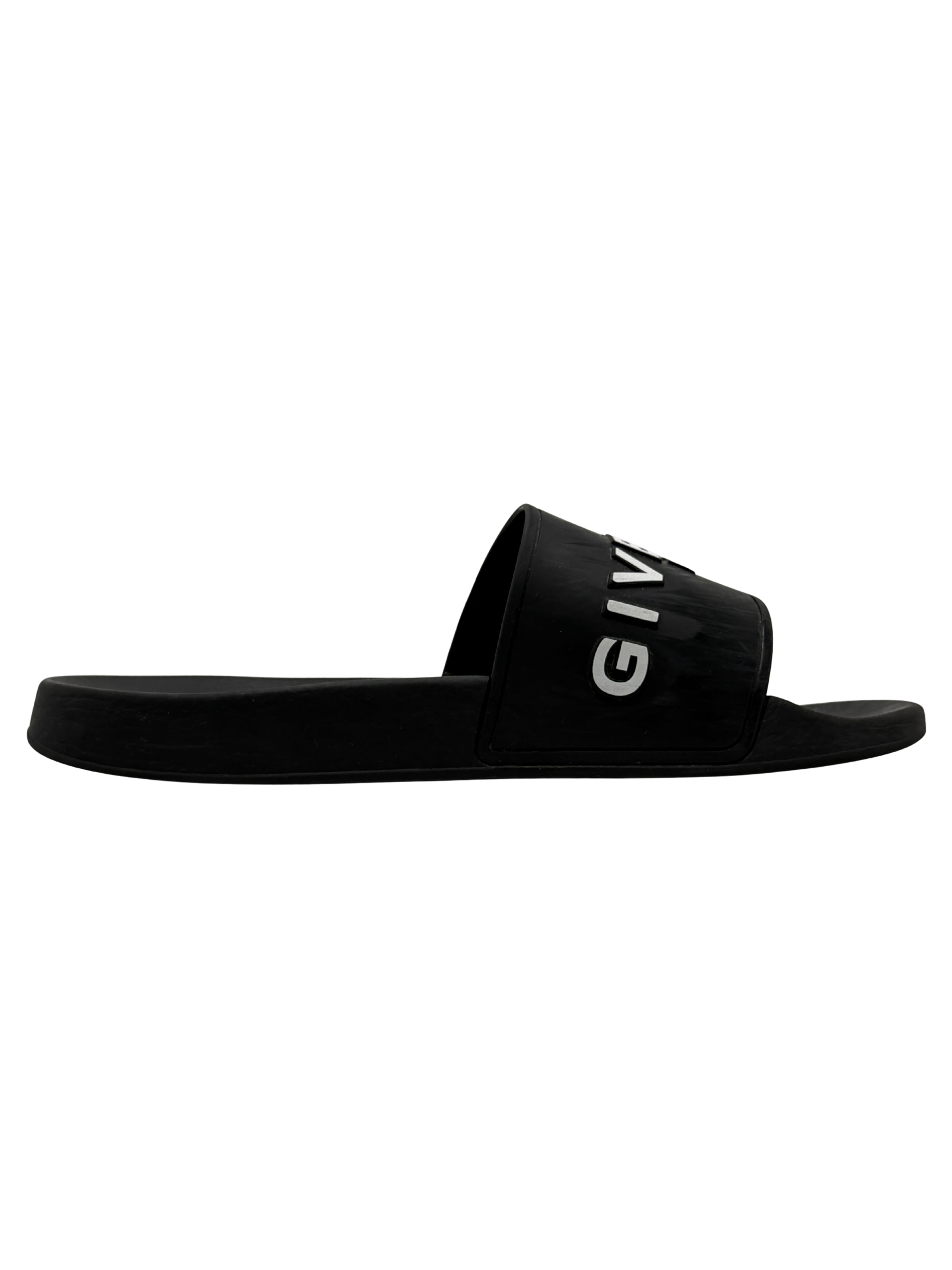 Givenchy Paris Logo Sliders - Black Givenchy