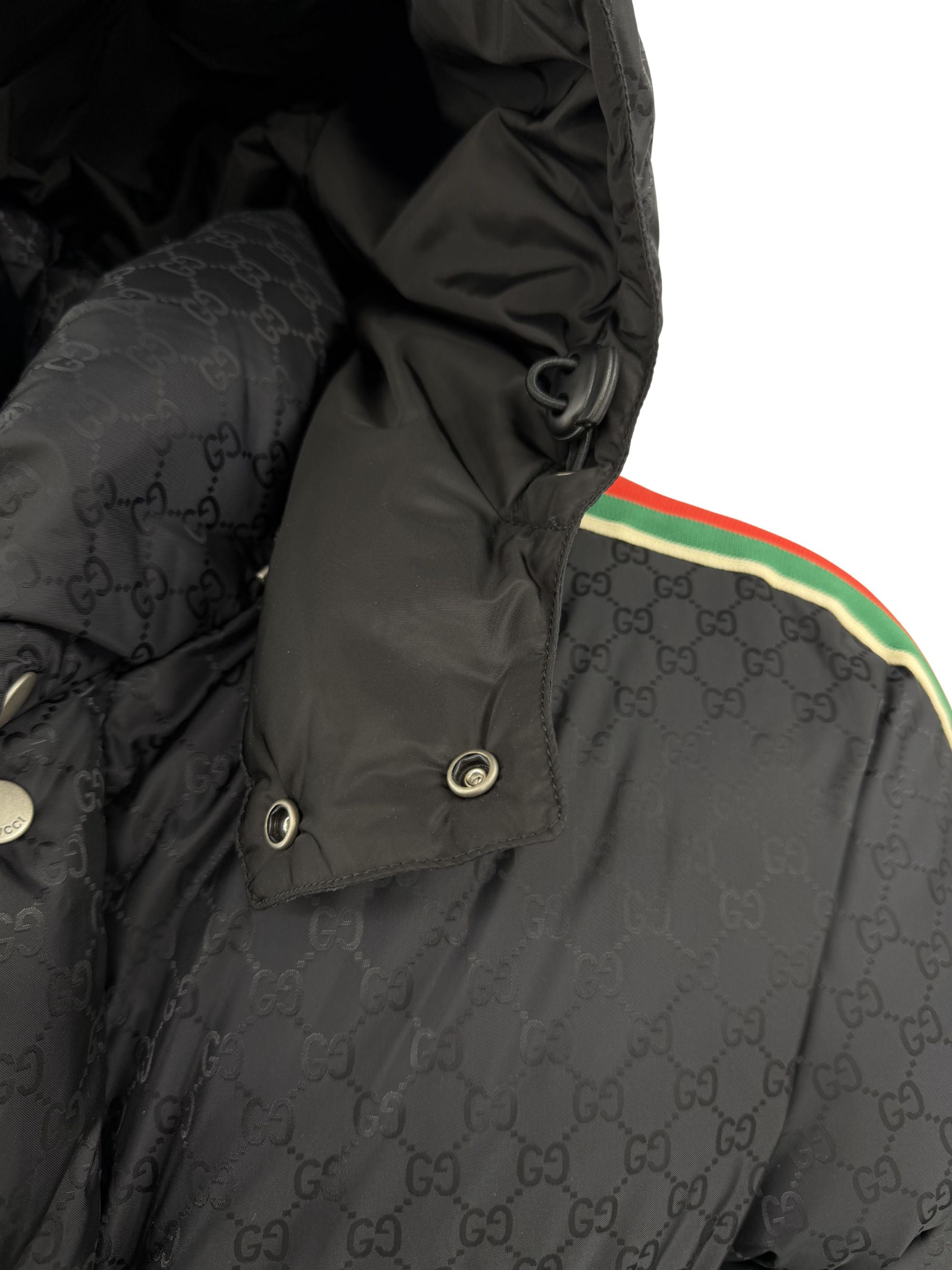 Gucci GG Monogram Down Jacket - Black (Unused) Gucci