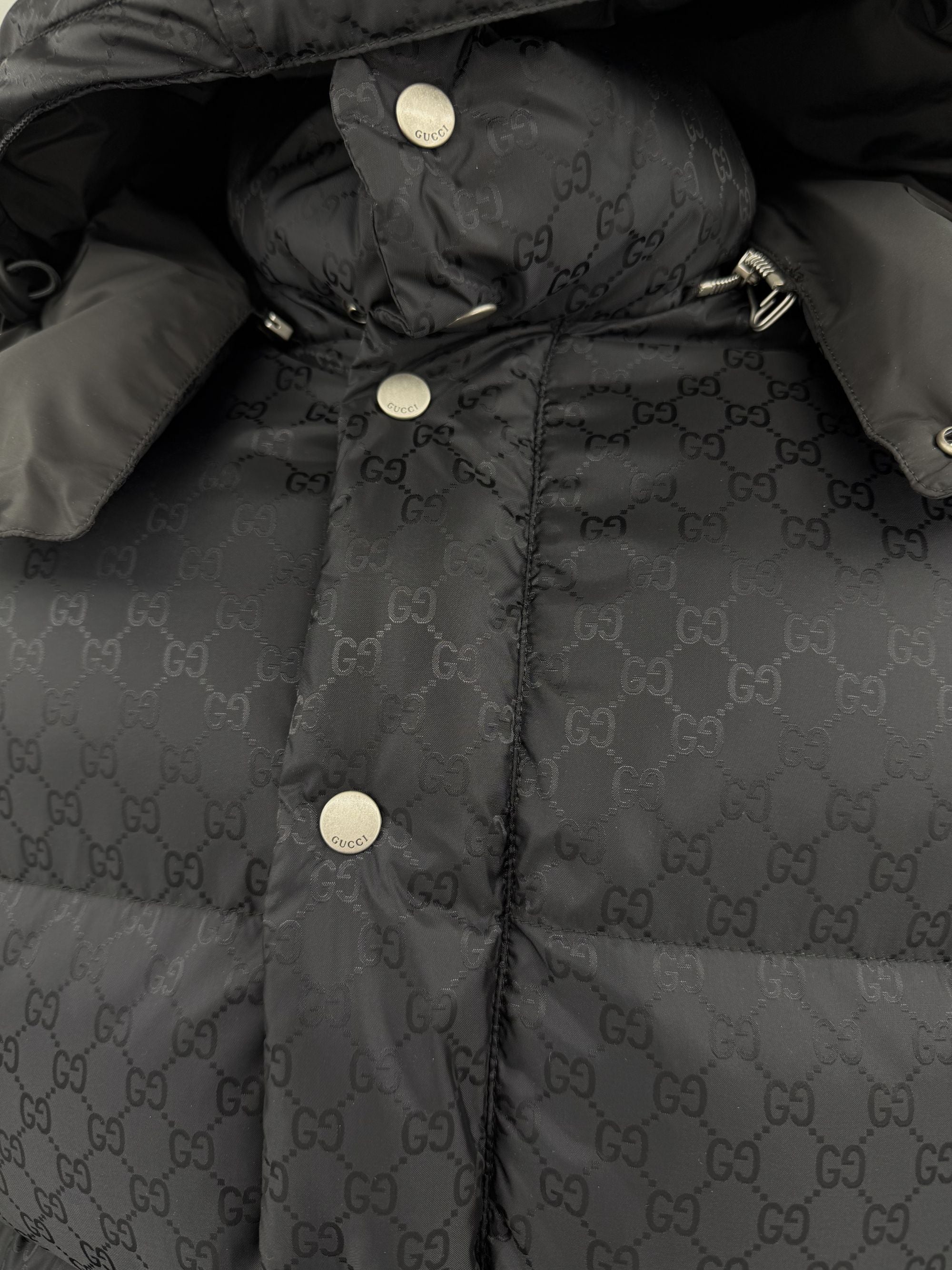 Gucci GG Monogram Down Jacket - Black (Unused) Gucci