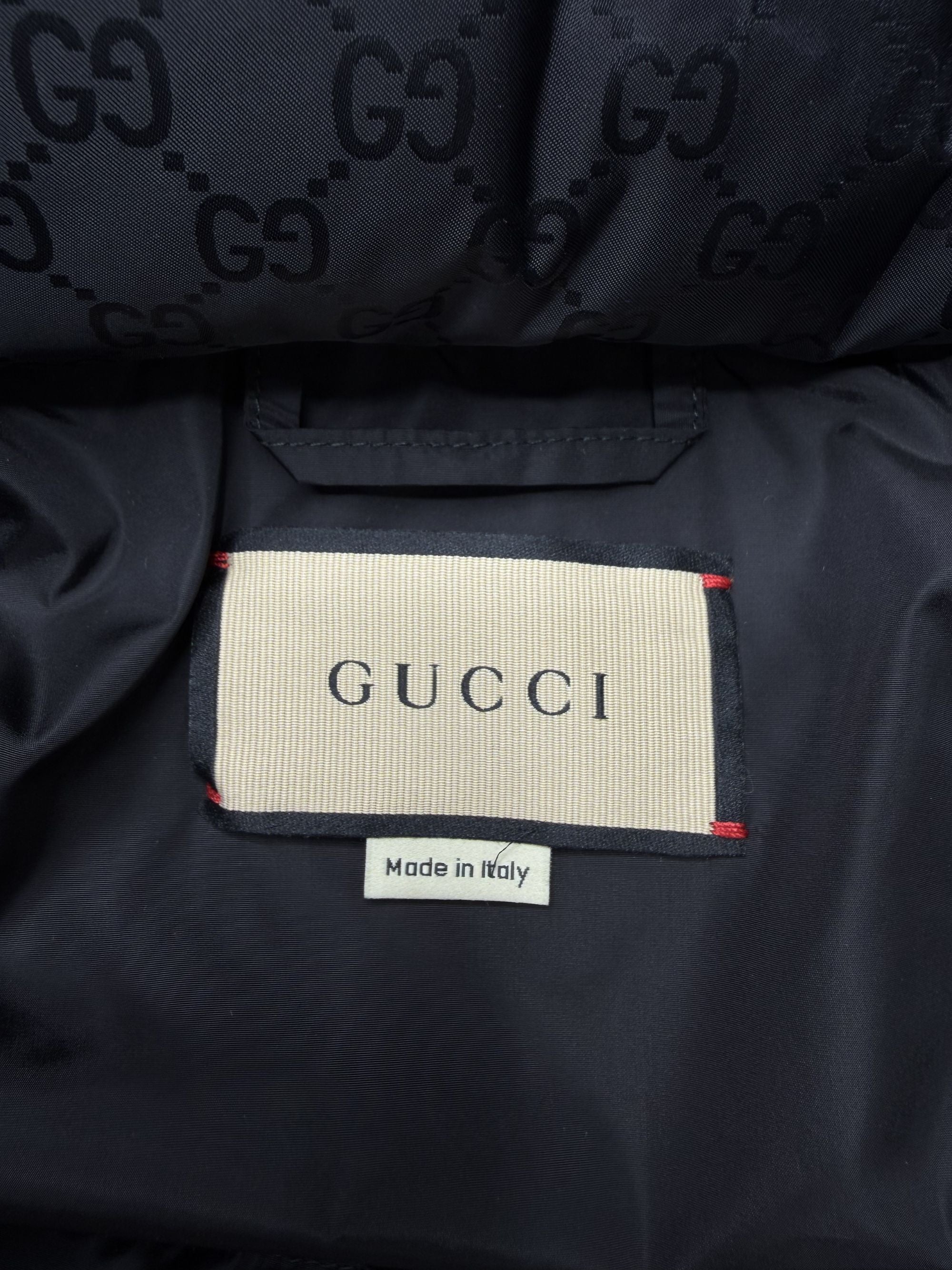 Gucci GG Monogram Down Jacket - Black (Unused) Gucci