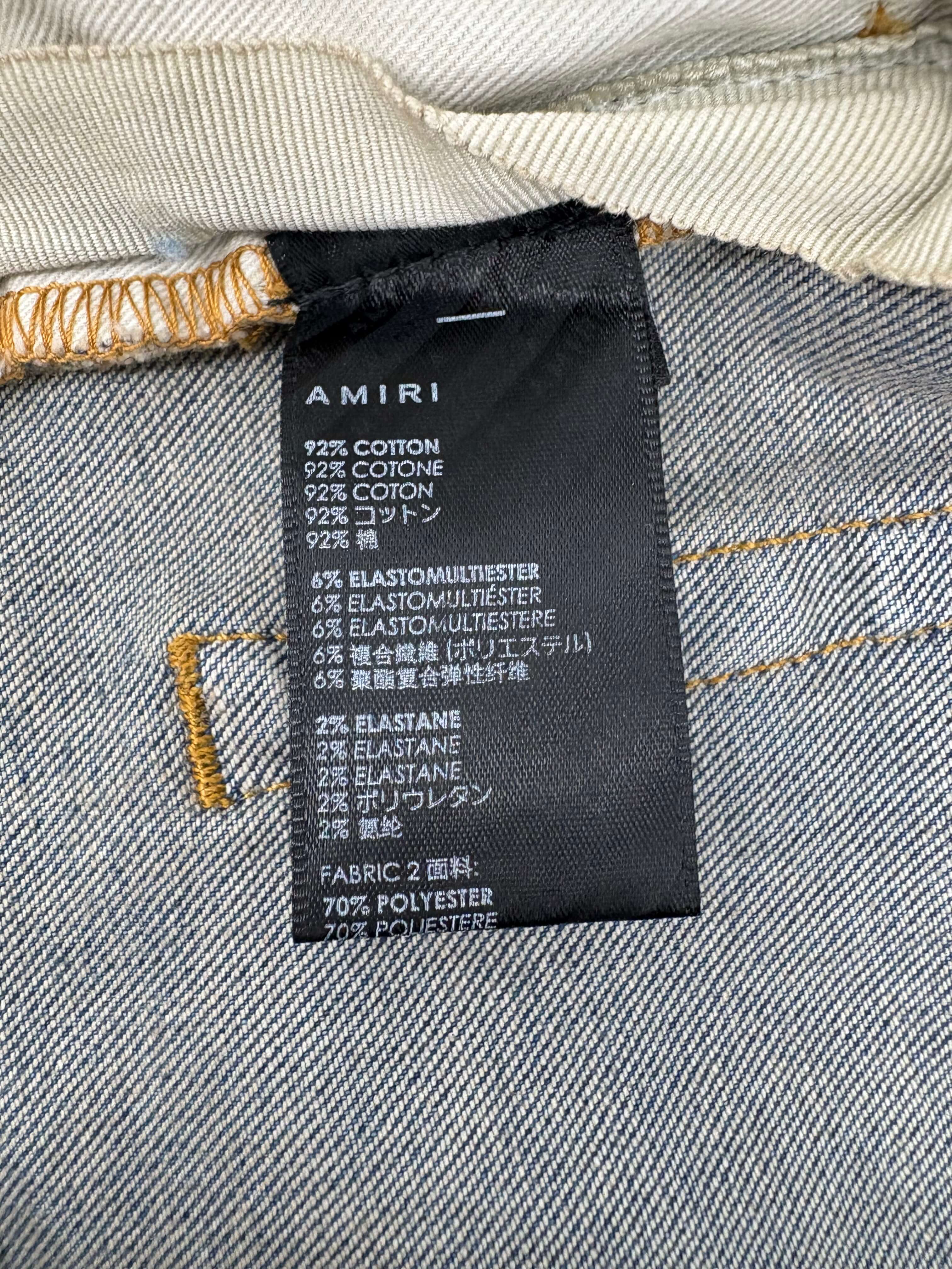 Amiri Serif Logo Jeans - Indigo / Blue (Unused)