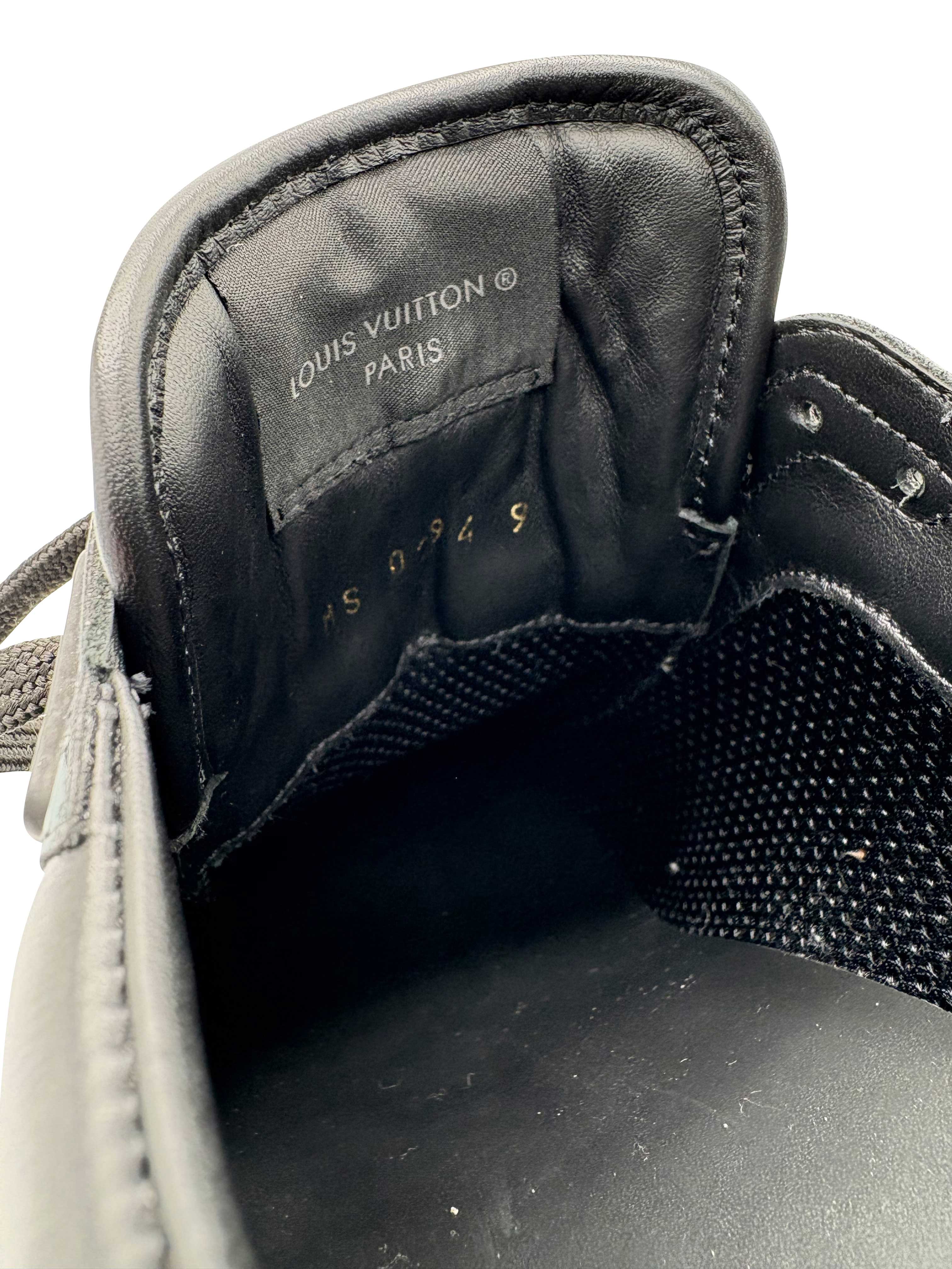 Louis Vuitton Run Away Iridescent Trainers - Black Louis Vuitton