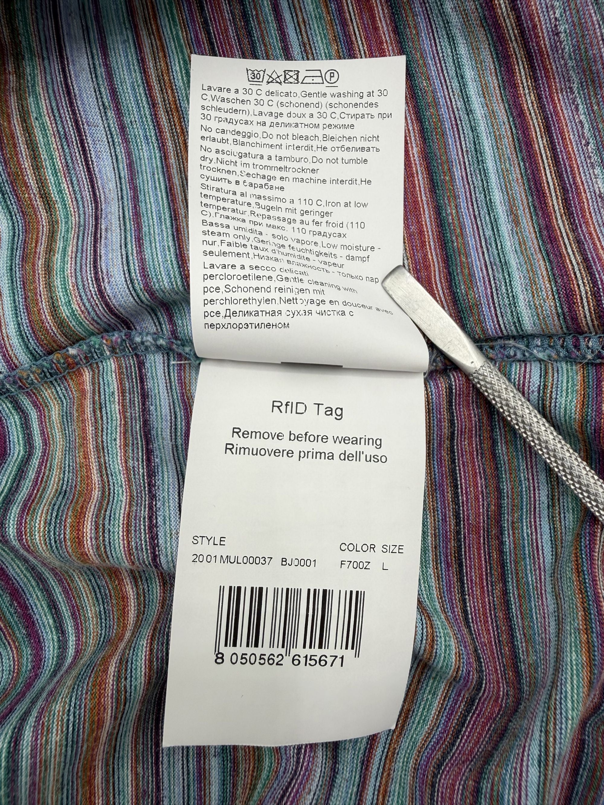 Missoni Stripe T-Shirt - Purple Missoni