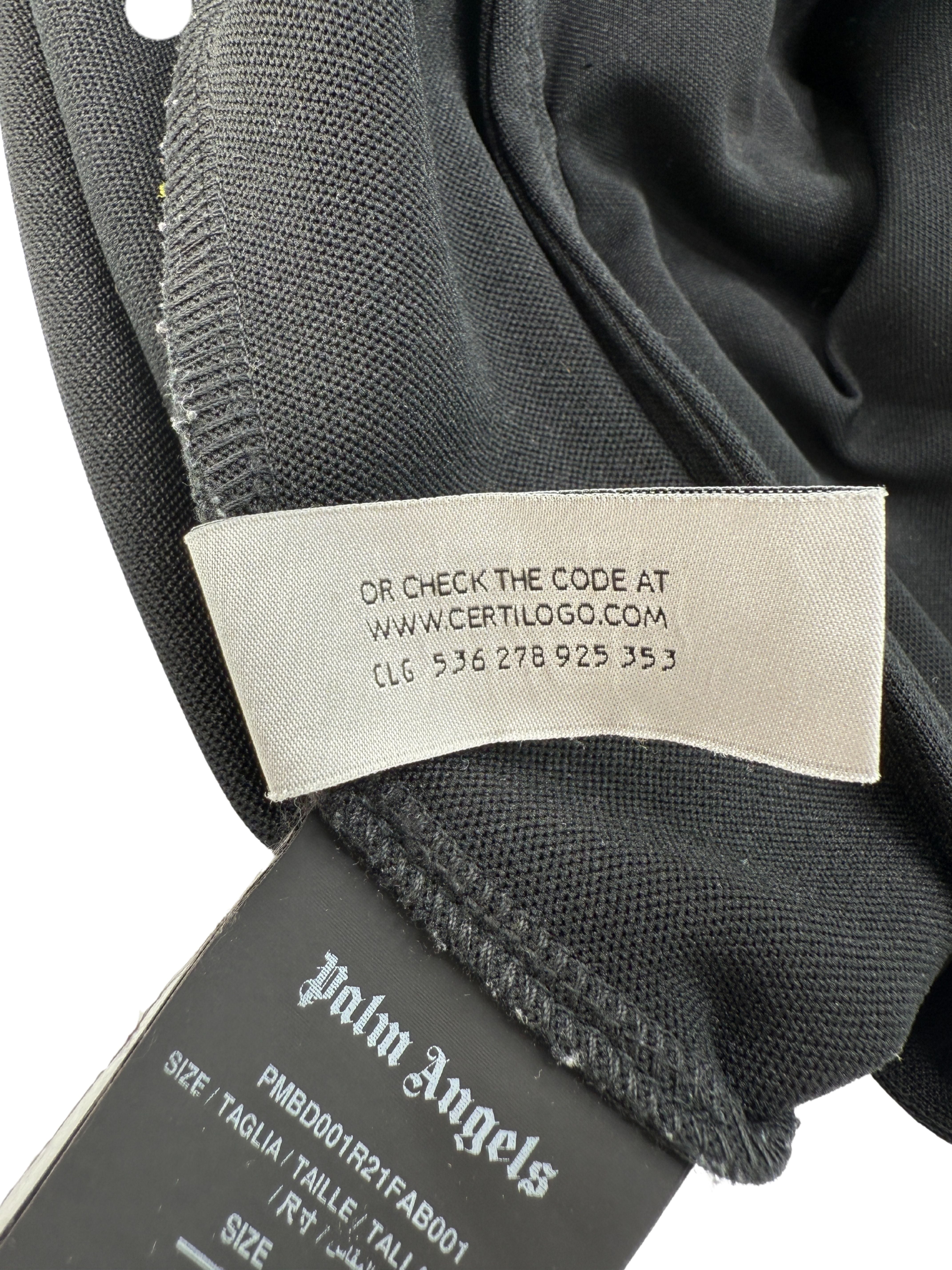 Palm Angels Track Jacket - Black Palm Angels