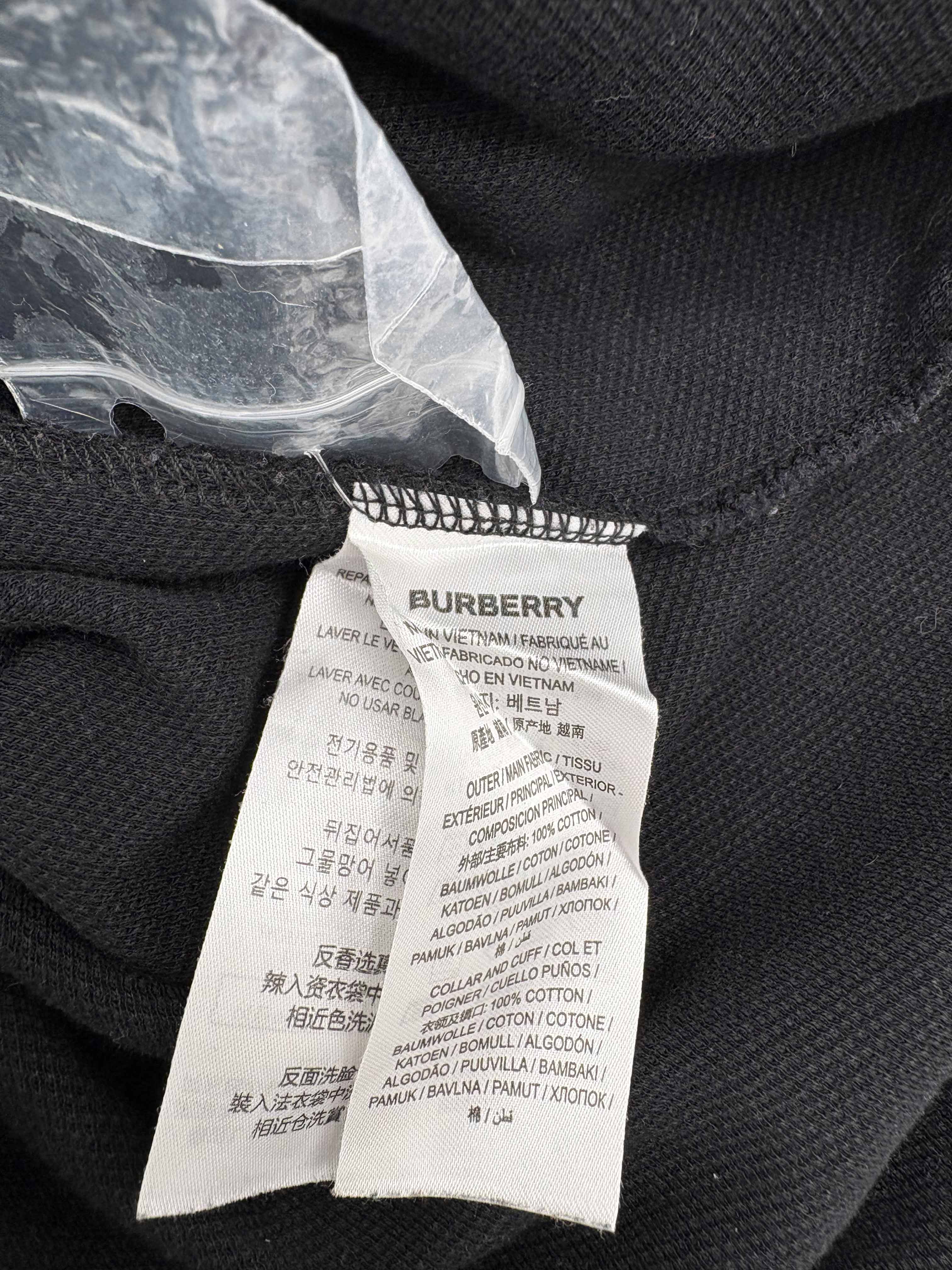 Burberry Hertford Check Polo - Black Burberry