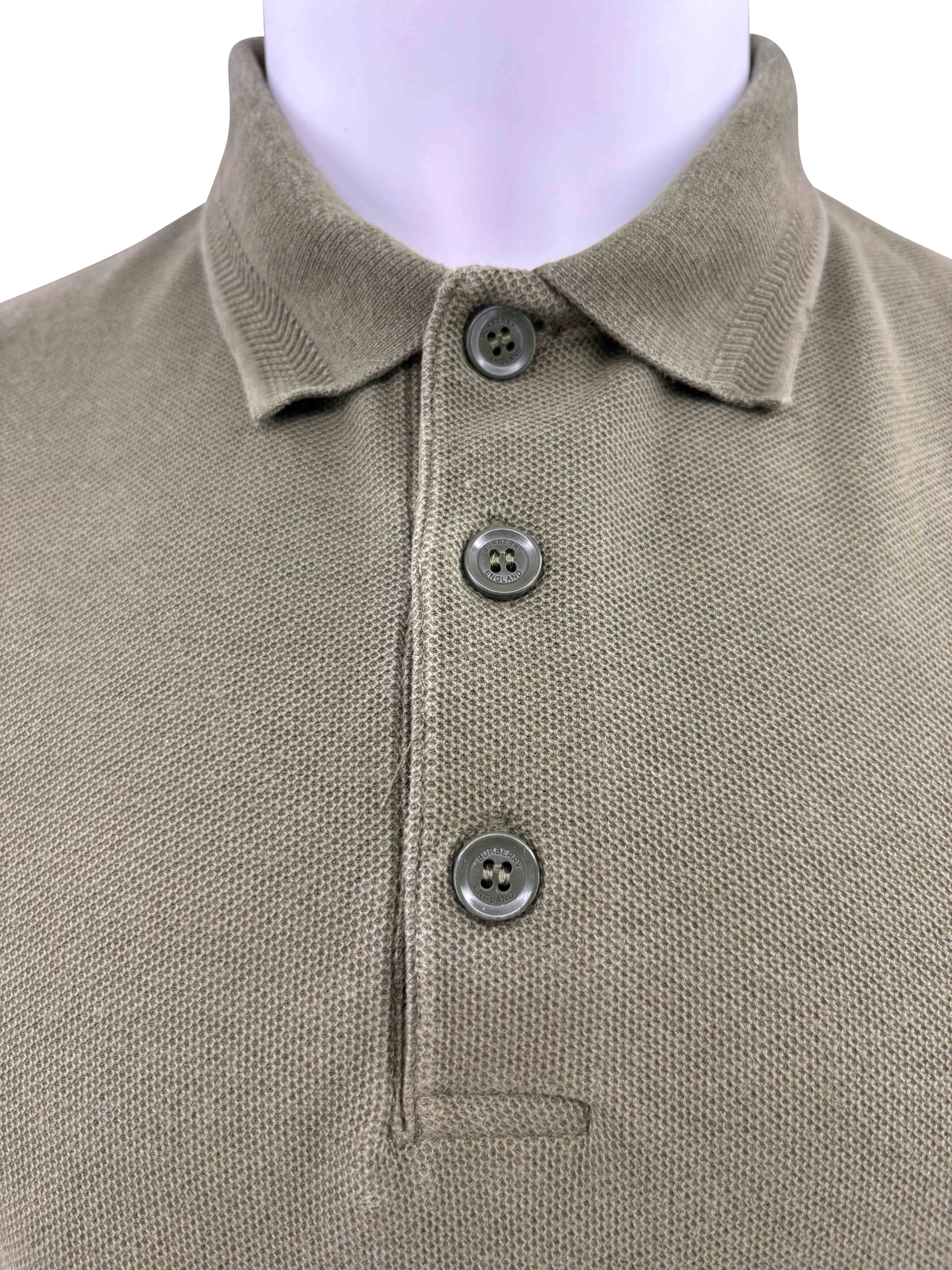 Burberry Hertford Check Polo - Khaki Burberry