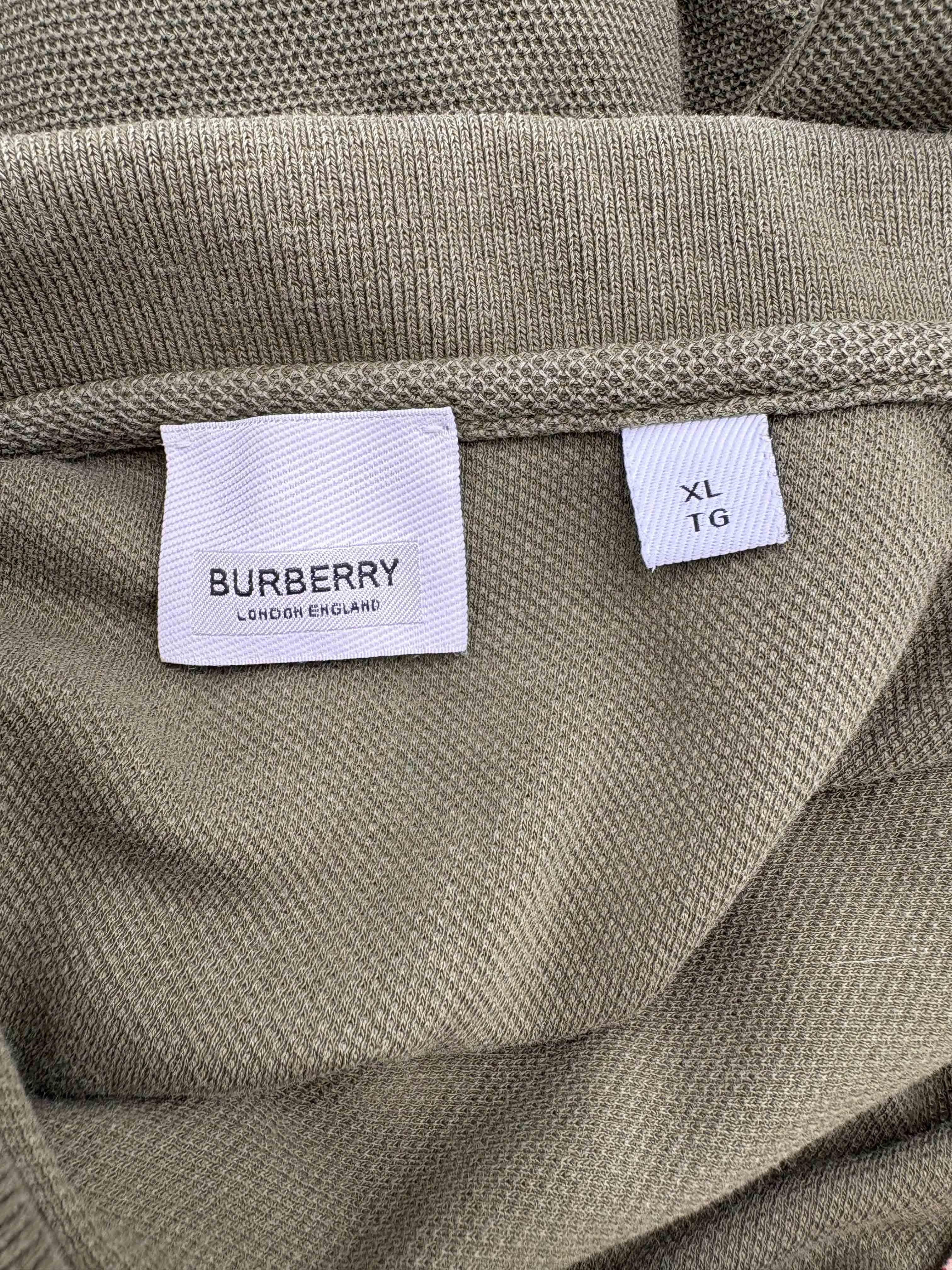 Burberry Hertford Check Polo - Khaki Burberry