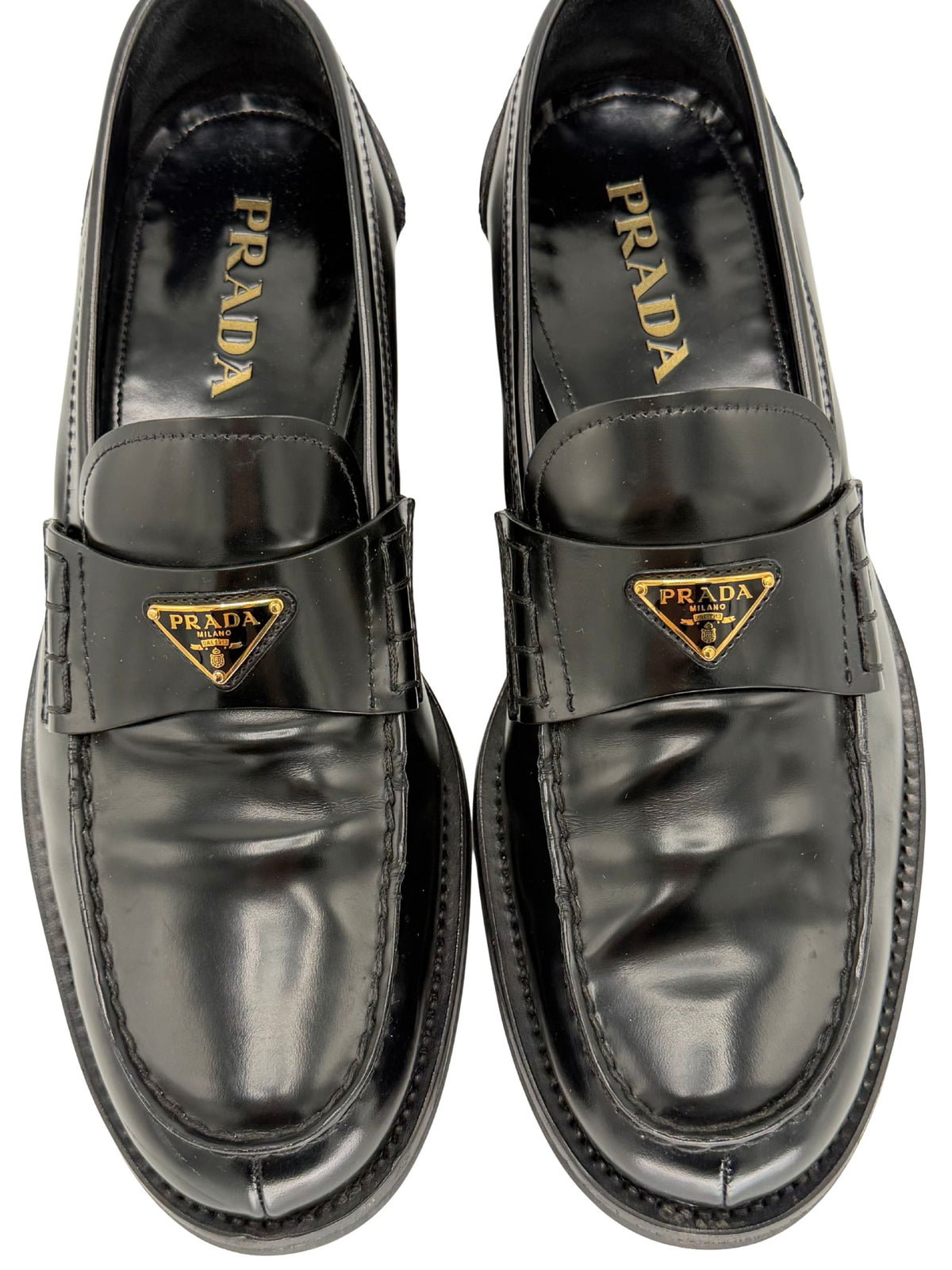 Prada Leather Loafers Prada