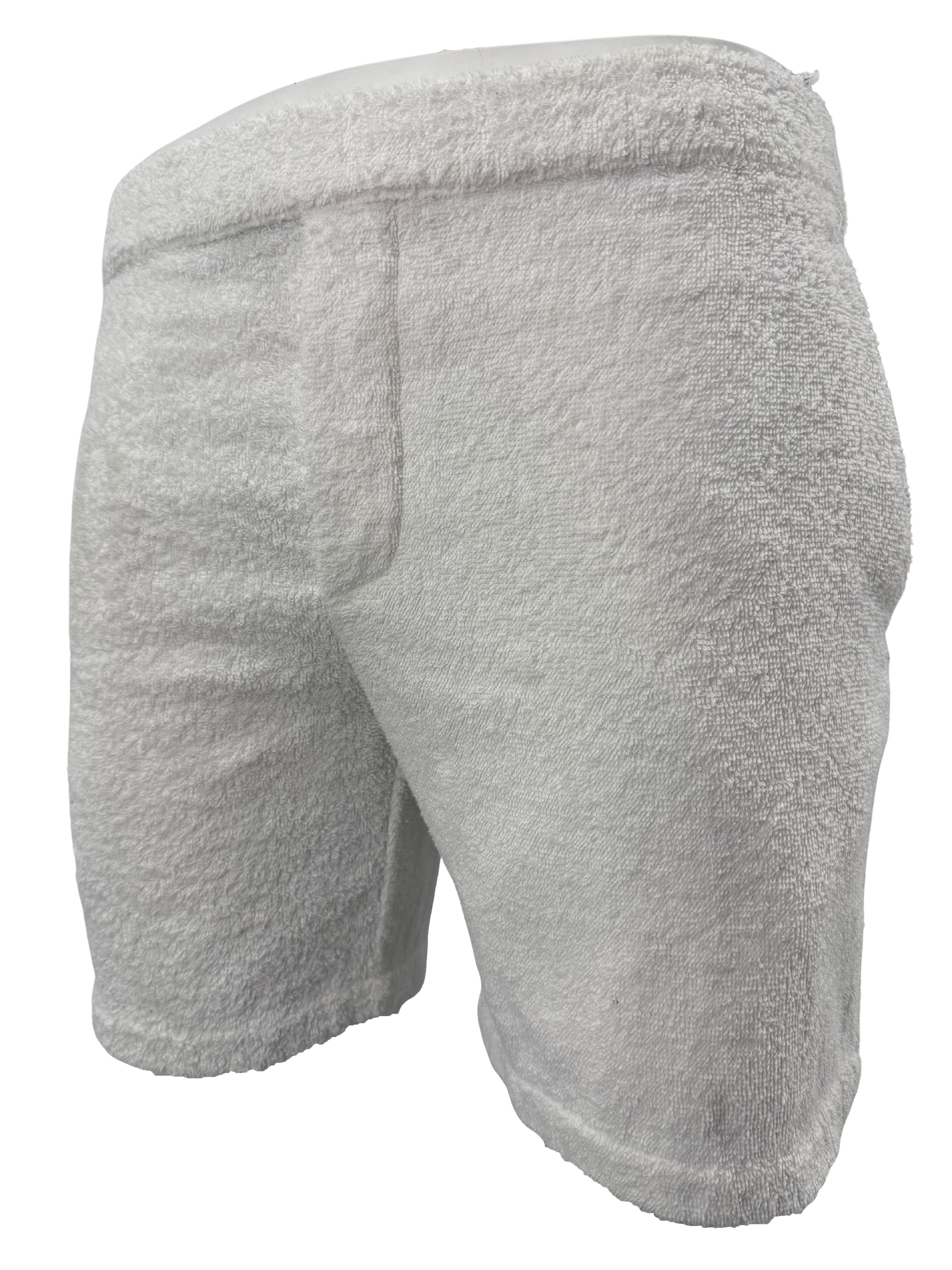 Prada Towel Plaque Shorts - White Prada