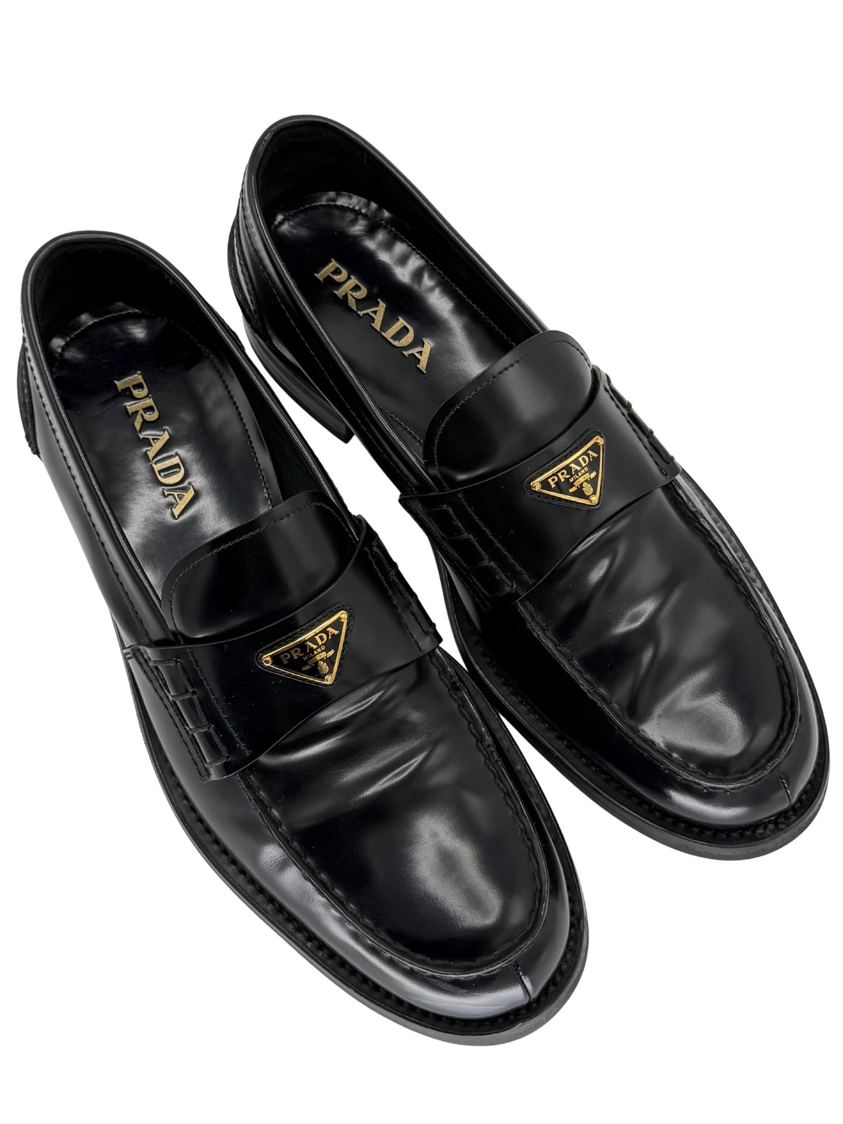 Prada Leather Loafers Prada