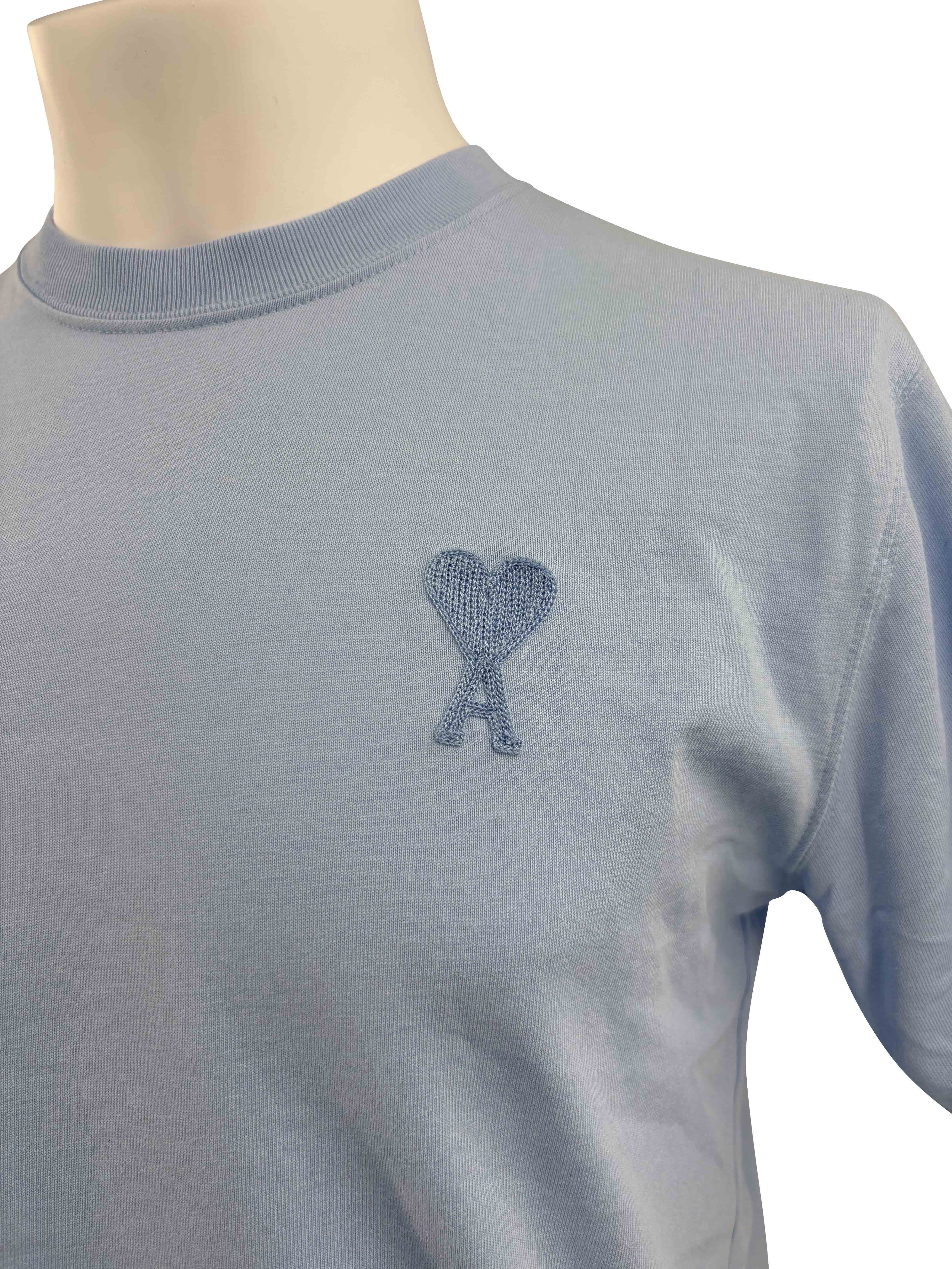 AMI PARIS De Coeur T-shirt - Baby Blue (Unused) AMI PARIS