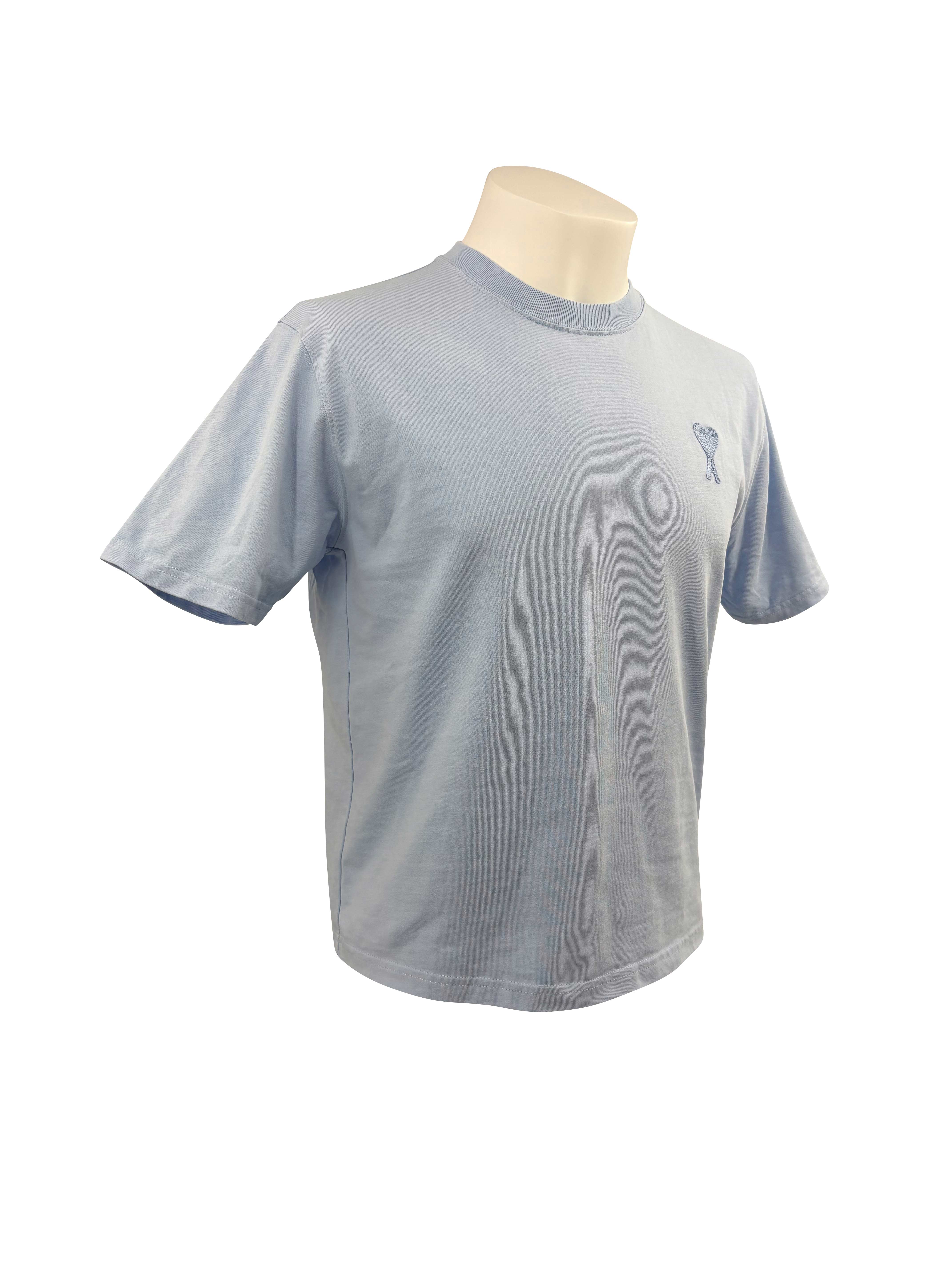 AMI PARIS De Coeur T-shirt - Baby Blue (Unused) AMI PARIS