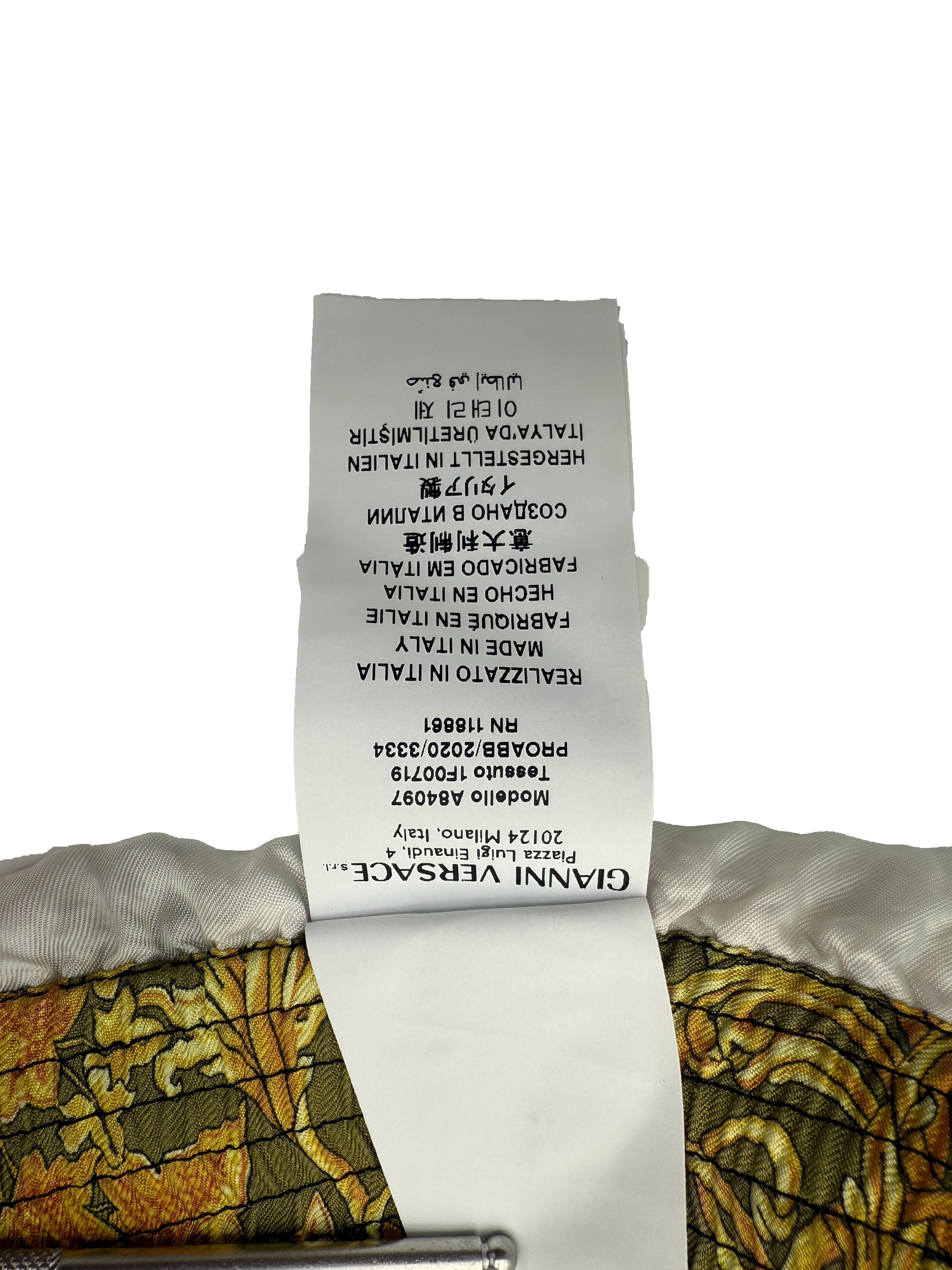 Versace Barocco Silk Shorts Versace