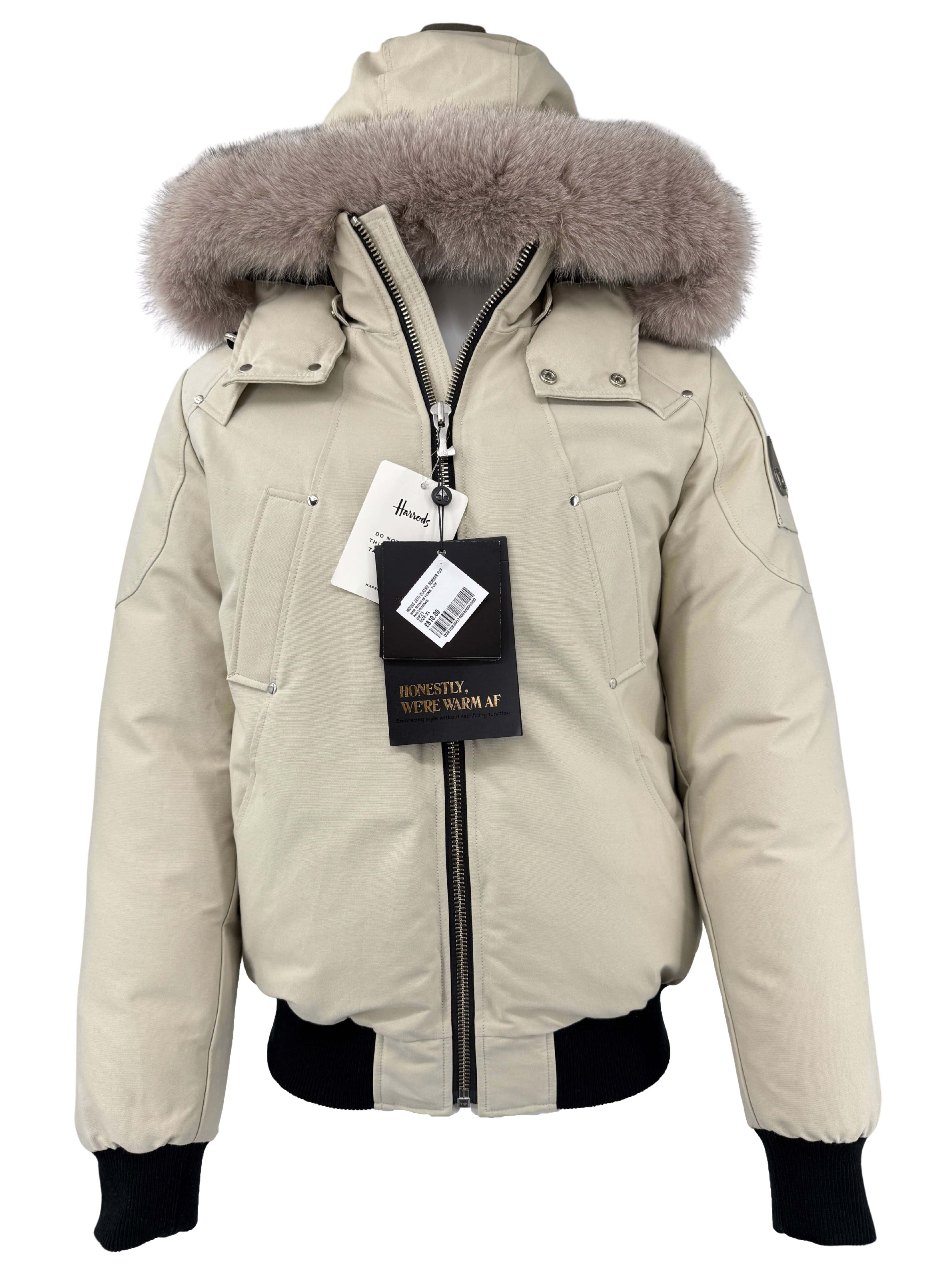 Moose Knuckles Ballistic Bomber - Beige (Unused)
