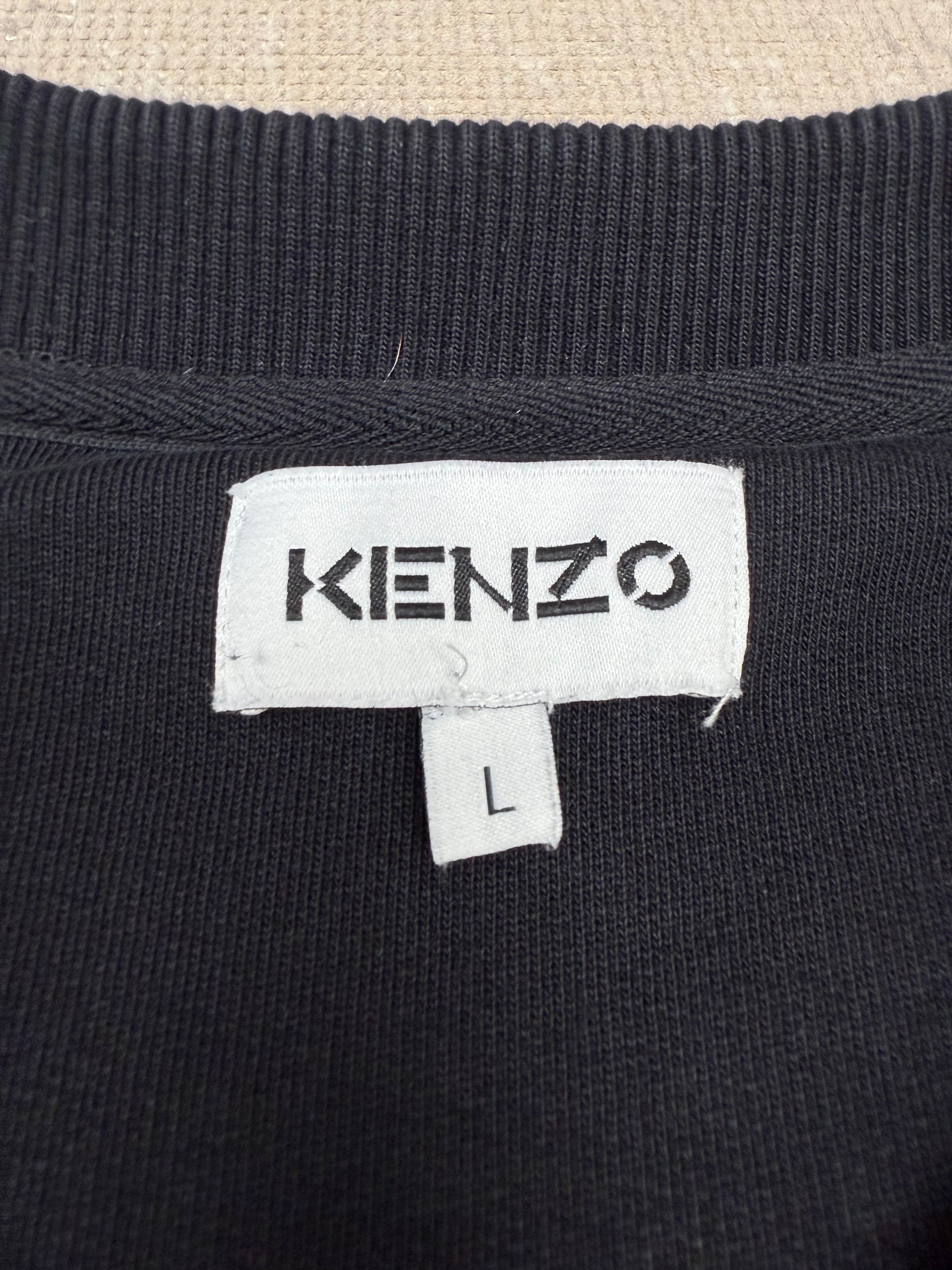 Kenzo Embroidered Tiger Sweatshirt - Black Kenzo