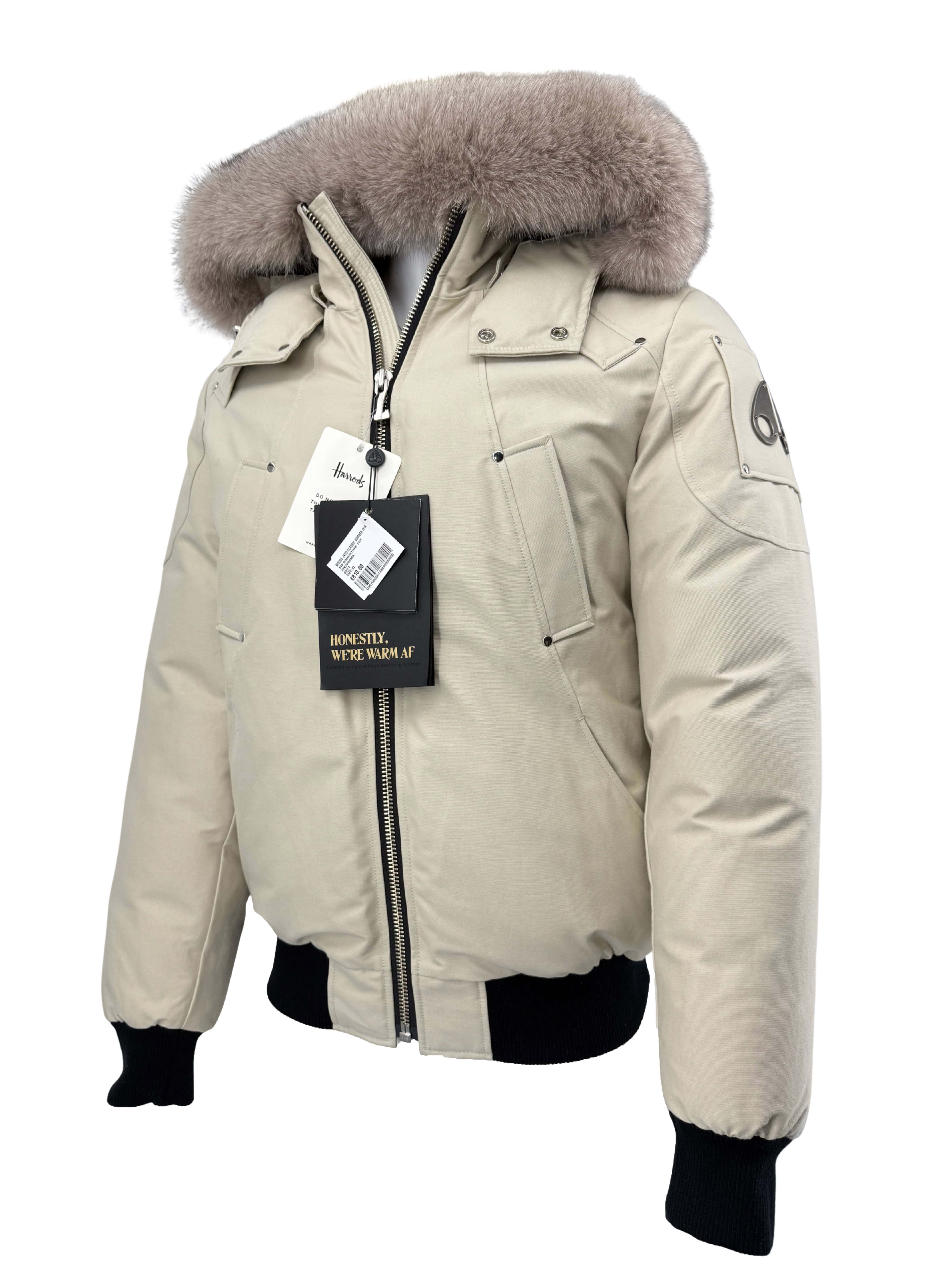 Moose Knuckles Ballistic Bomber - Beige (Unused)