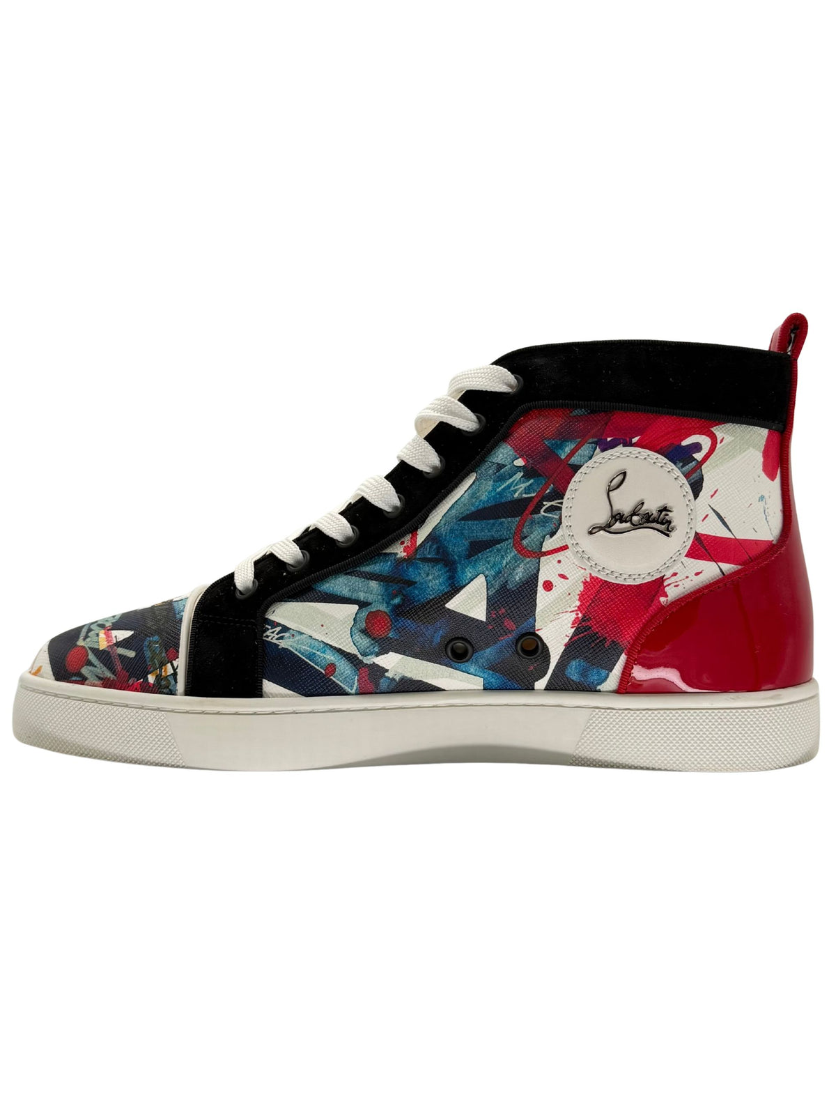 Christian Louboutin Graffiti High-Top Sneakers Christian Louboutin