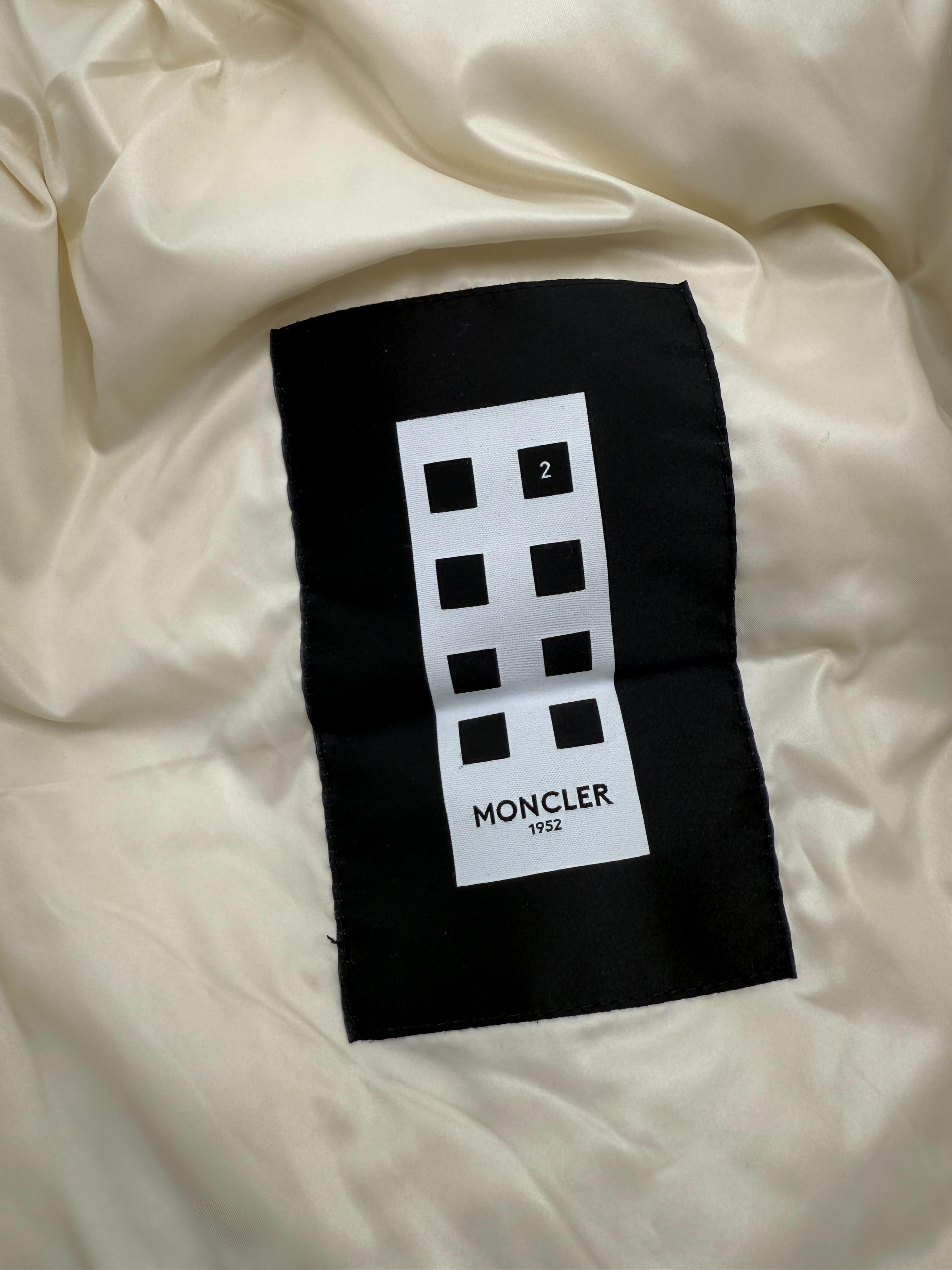 Moncler Corduroy Down Fleece Jacket - Cream