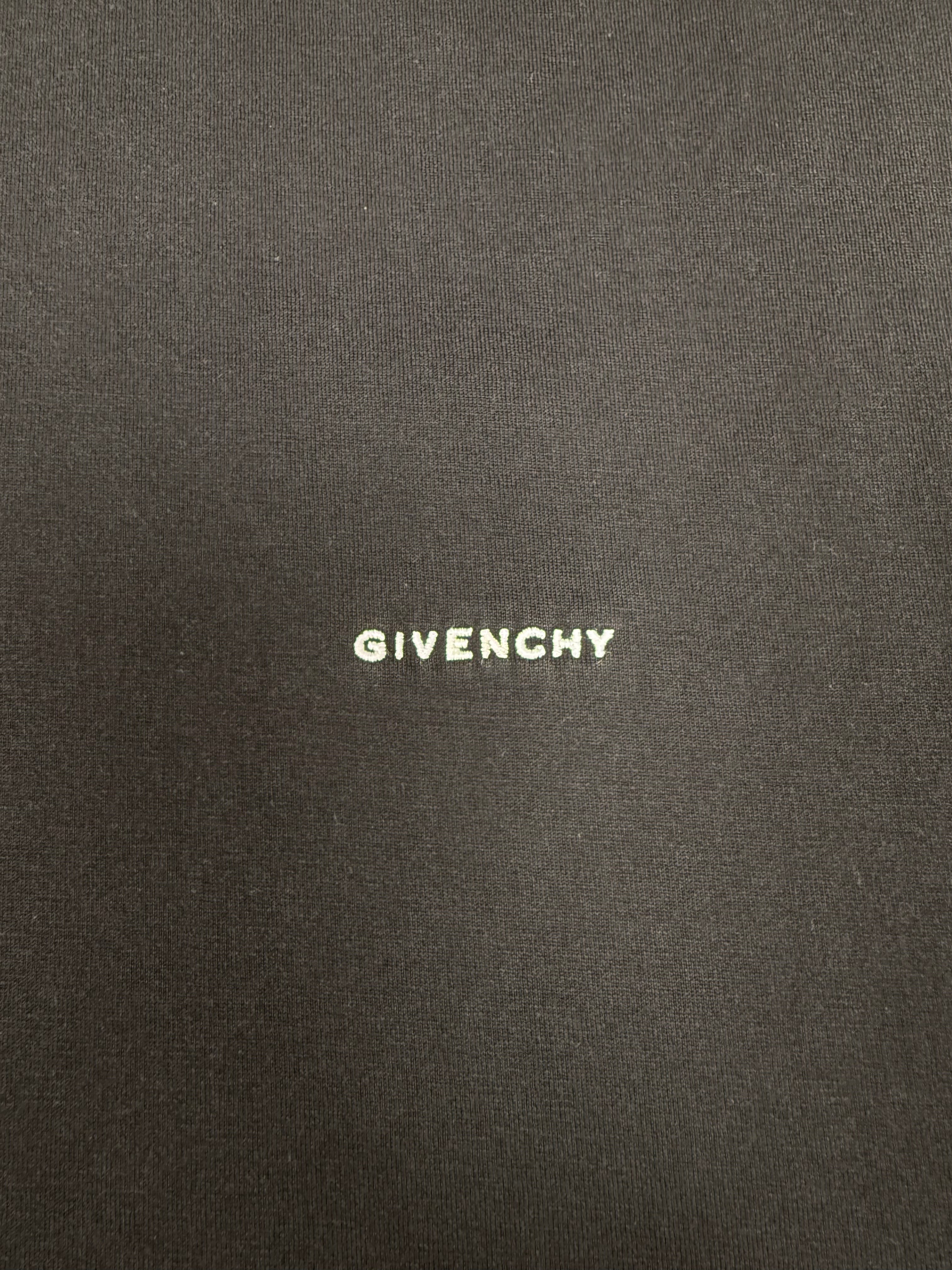 Givenchy Long Sleeve Web T-Shirt - Black Givenchy