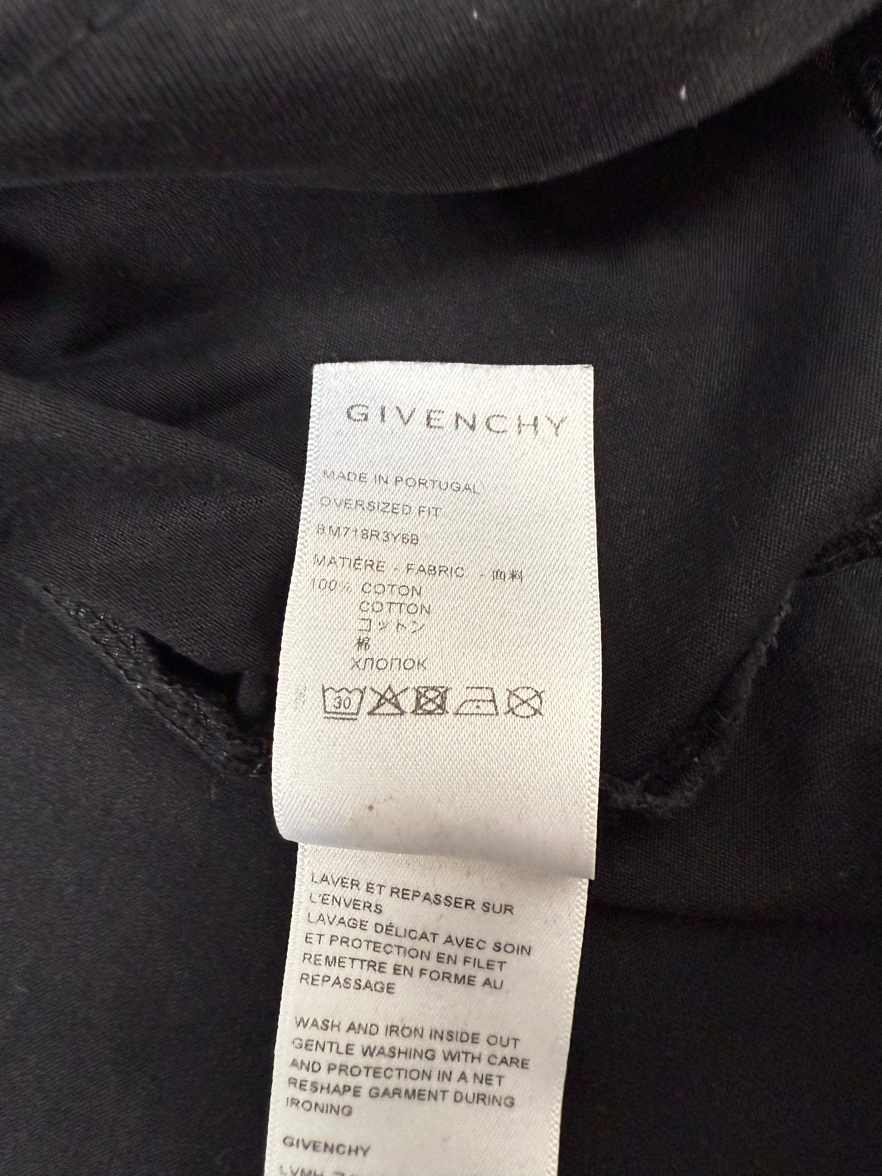 Givenchy Long Sleeve Web T-Shirt - Black Givenchy