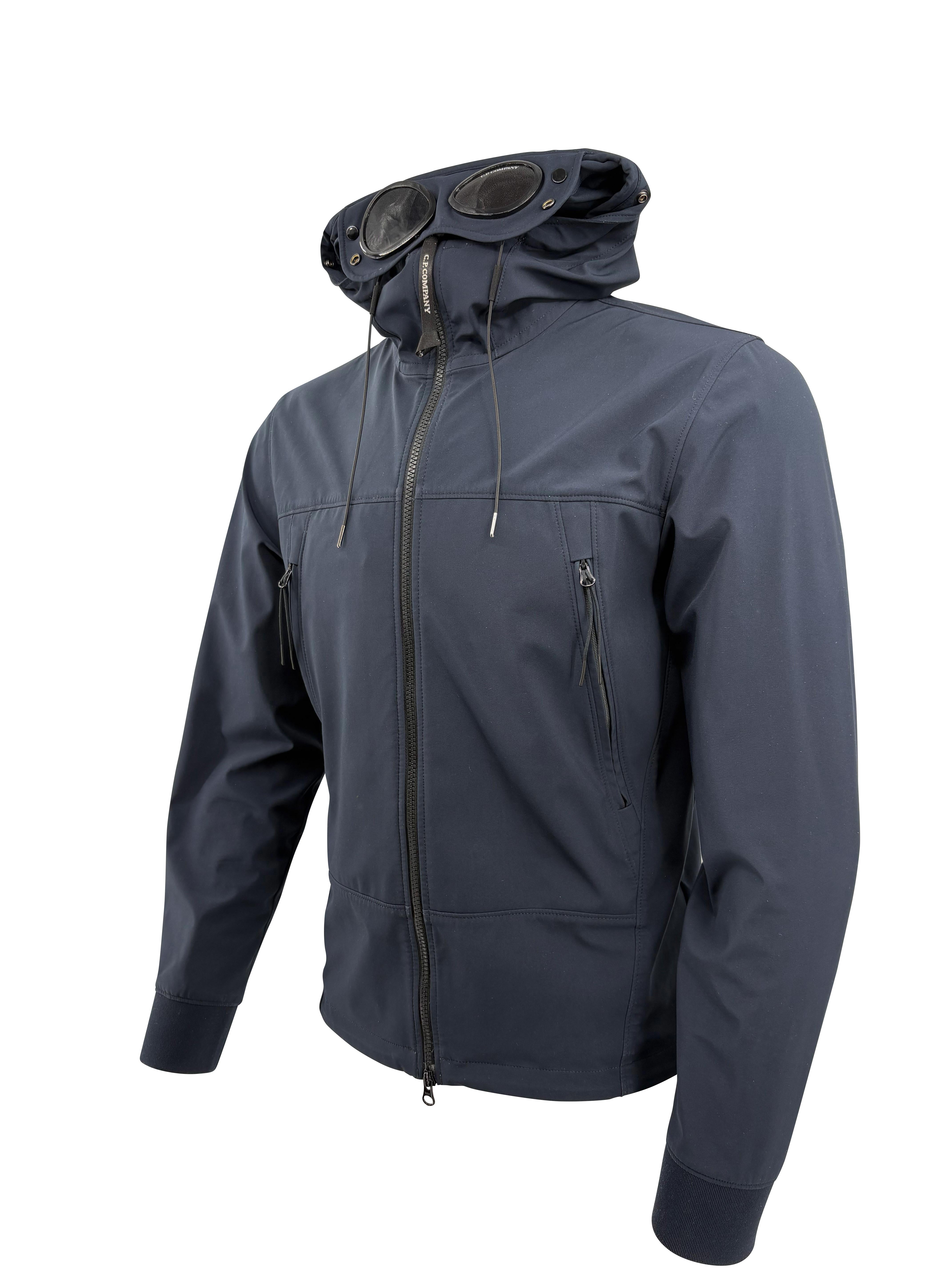 C.P. Company Soft Shell Jacket - Navy C.P. Company