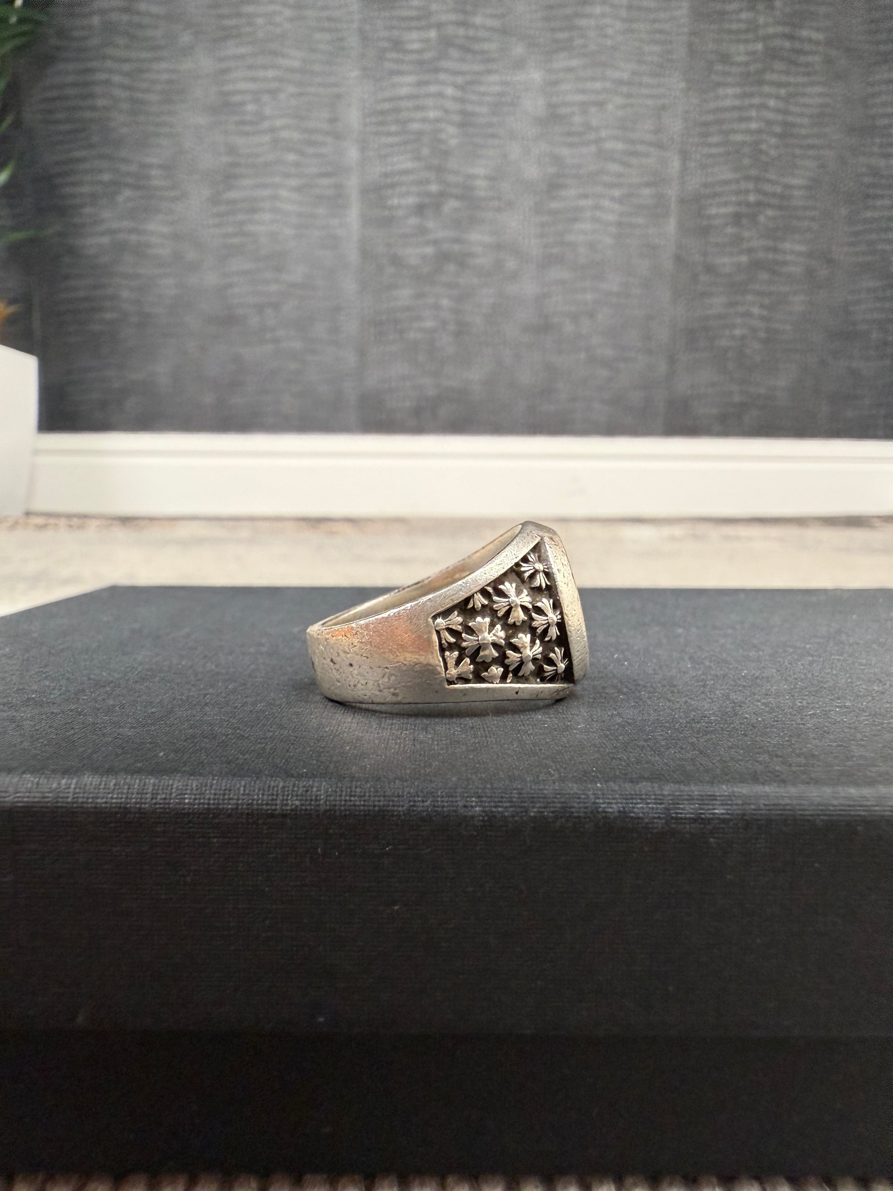 Chrome Hearts Silver Horseshoe Championship Ring