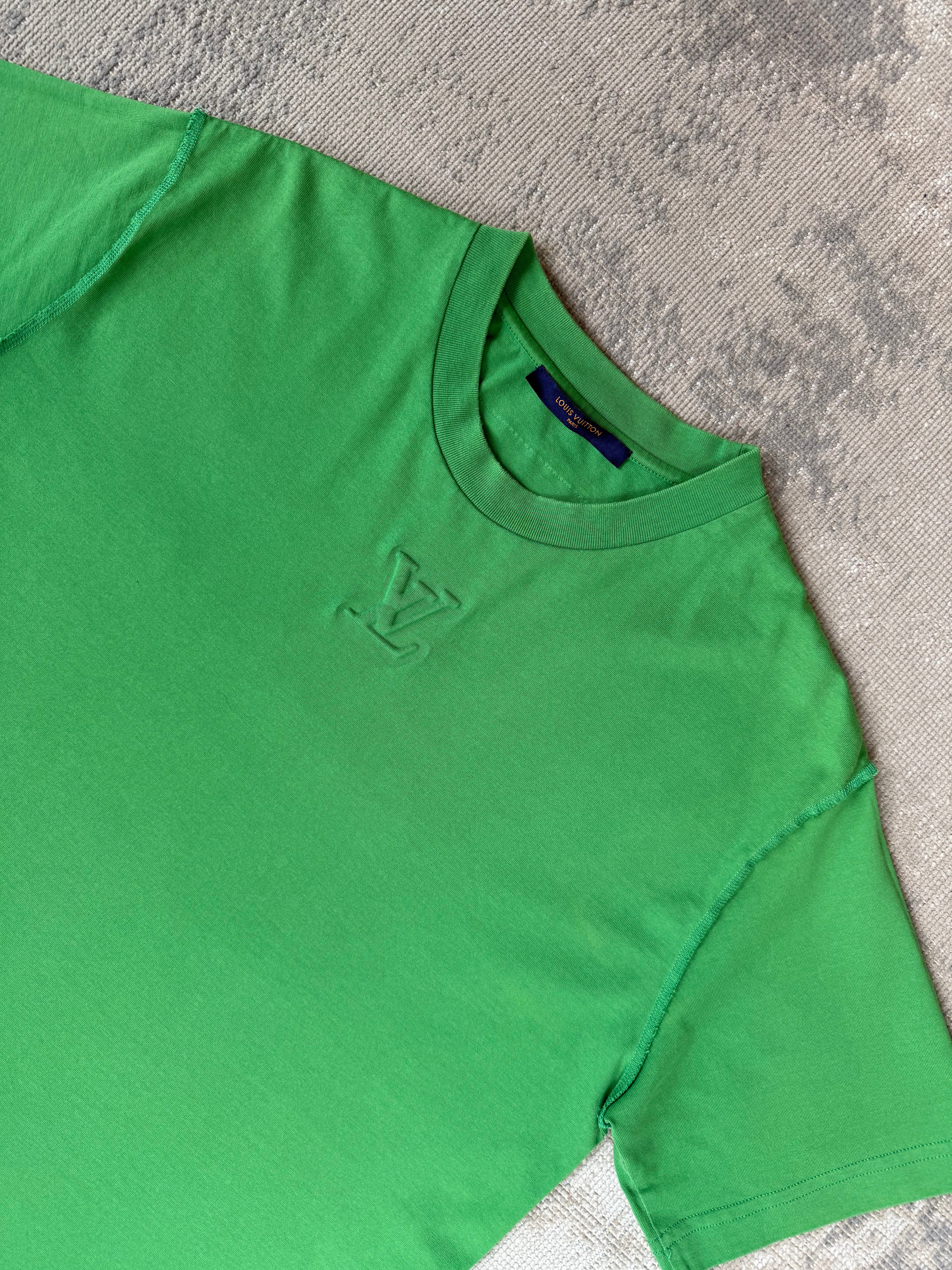 Louis Vuitton Embossed T-Shirt - Green Louis Vuitton