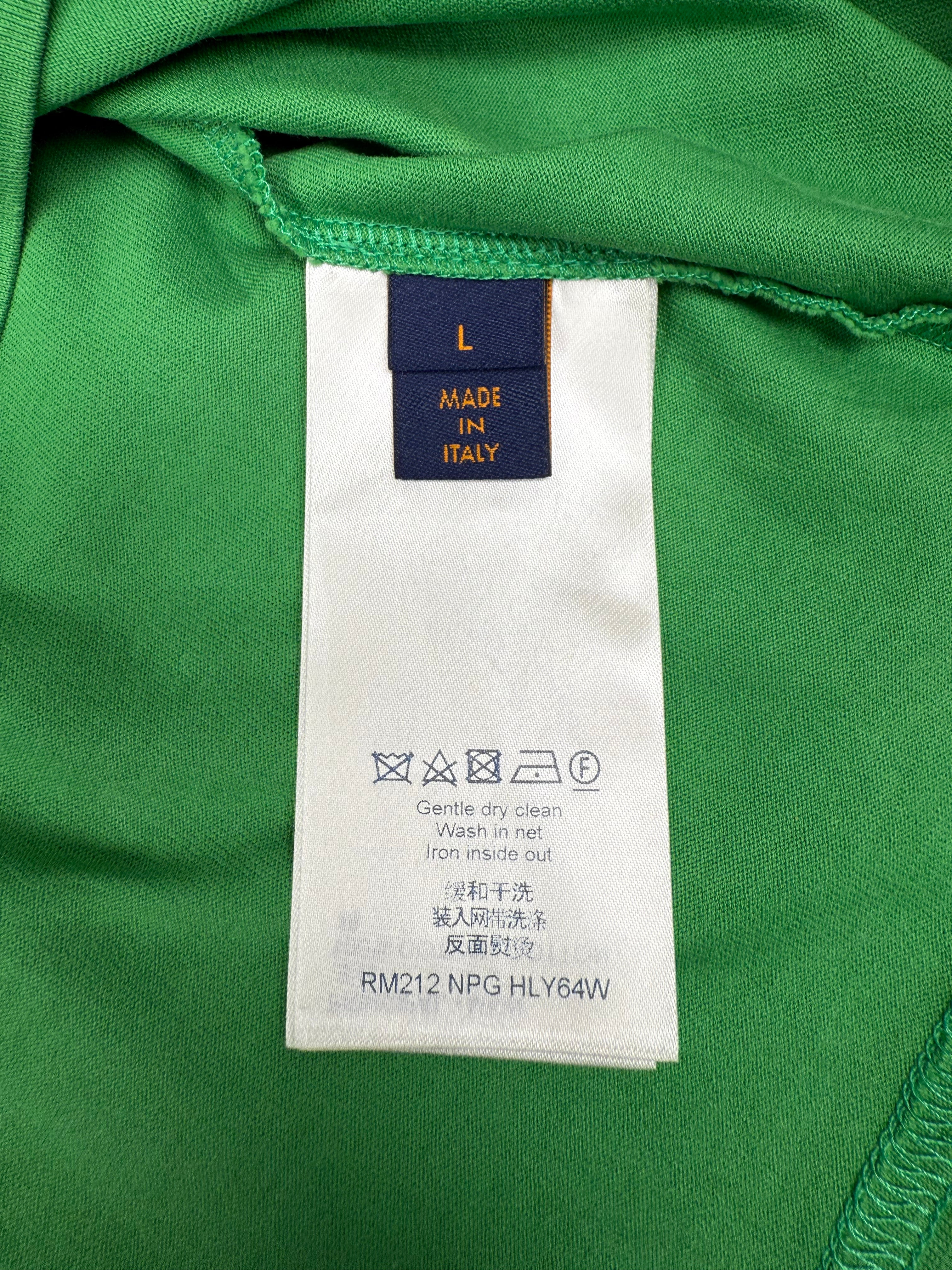 Louis Vuitton Embossed T-Shirt - Green Louis Vuitton