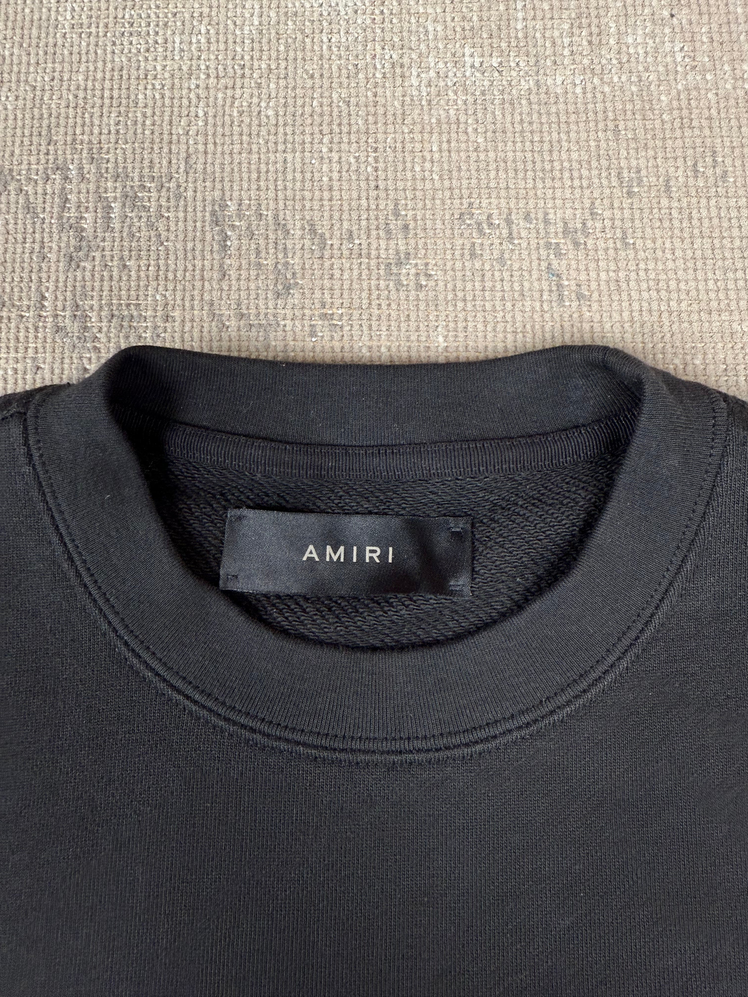 Amiri Art District Sweatshirt - Black (Unused) Amiri