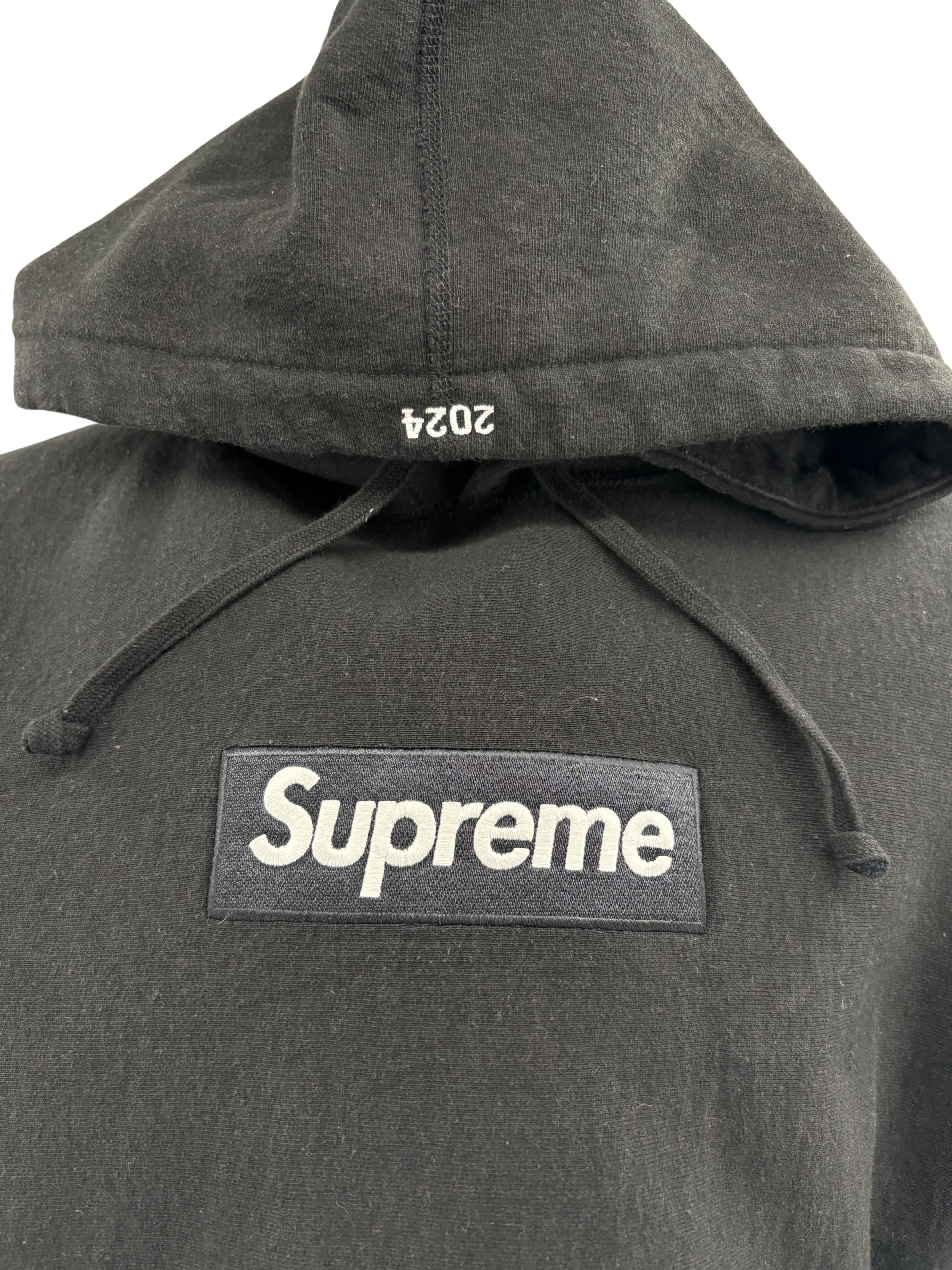 Supreme Box Logo Hoodie (2024)- Black Supreme