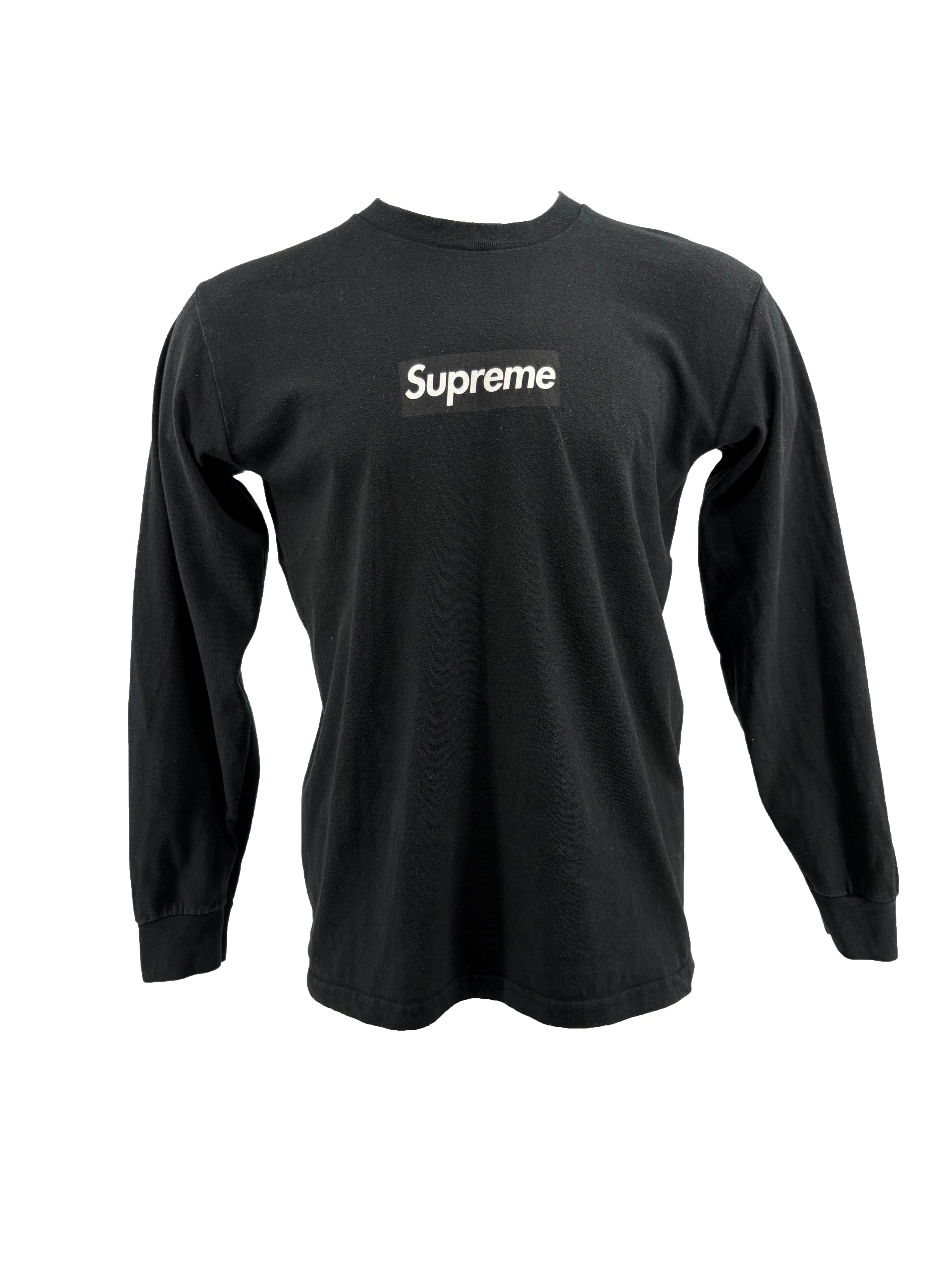 Supreme Box Logo Long Sleeve T-shirt - Black Supreme