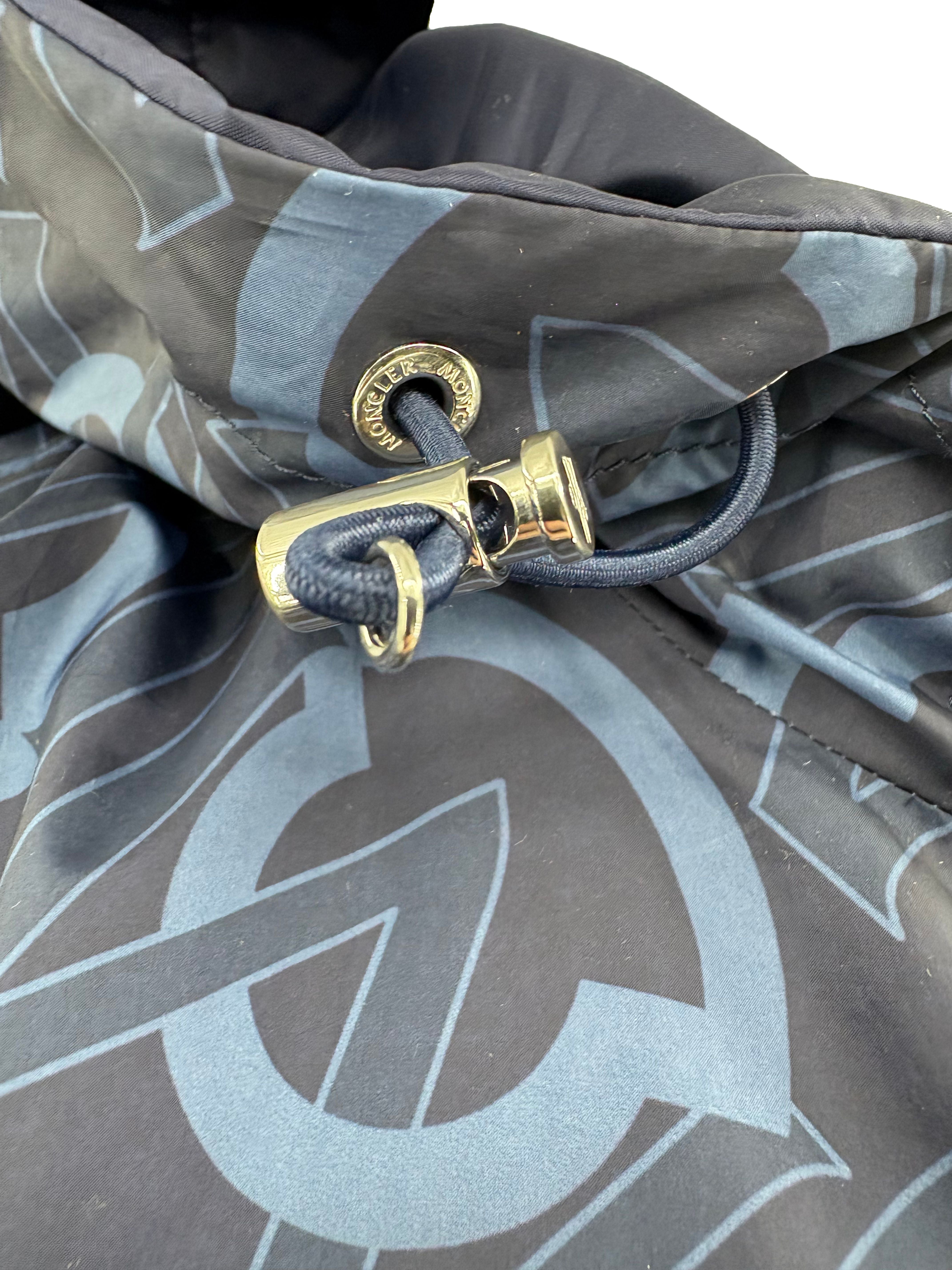 Moncler Logo Cretes Reversible Jacket - Navy Moncler